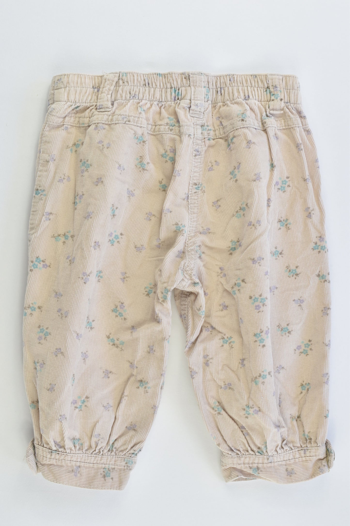 Brand Unknown Size approx 0 Floral Lightweight Cord Pants