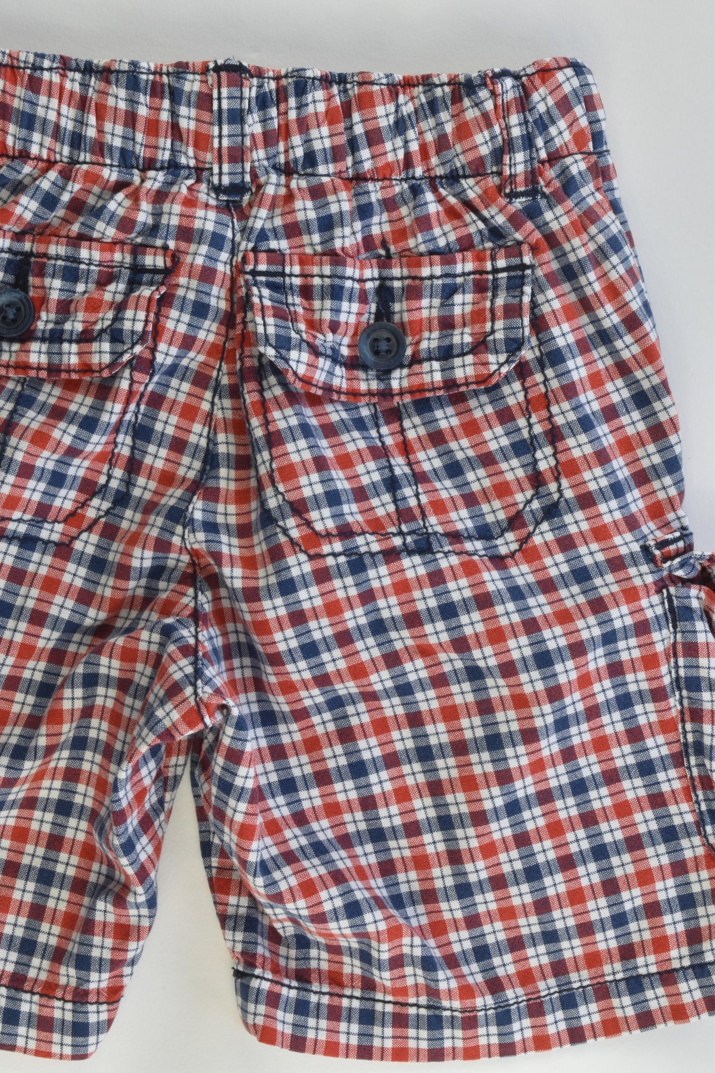 Brand Unknown Size approx 4 Checked Shorts