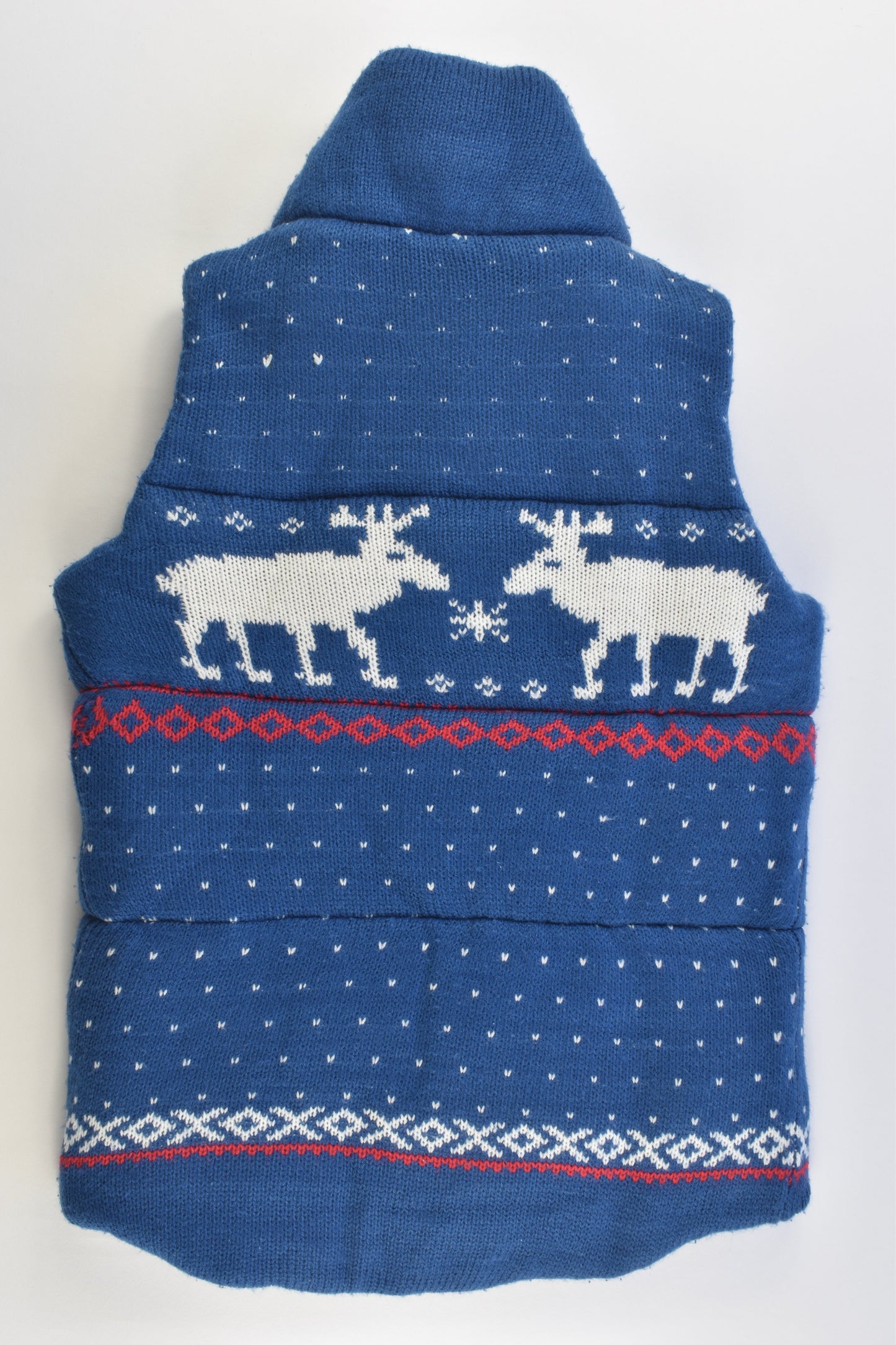 Brand Unknown Size approx 5 Knitted Puffer Vest