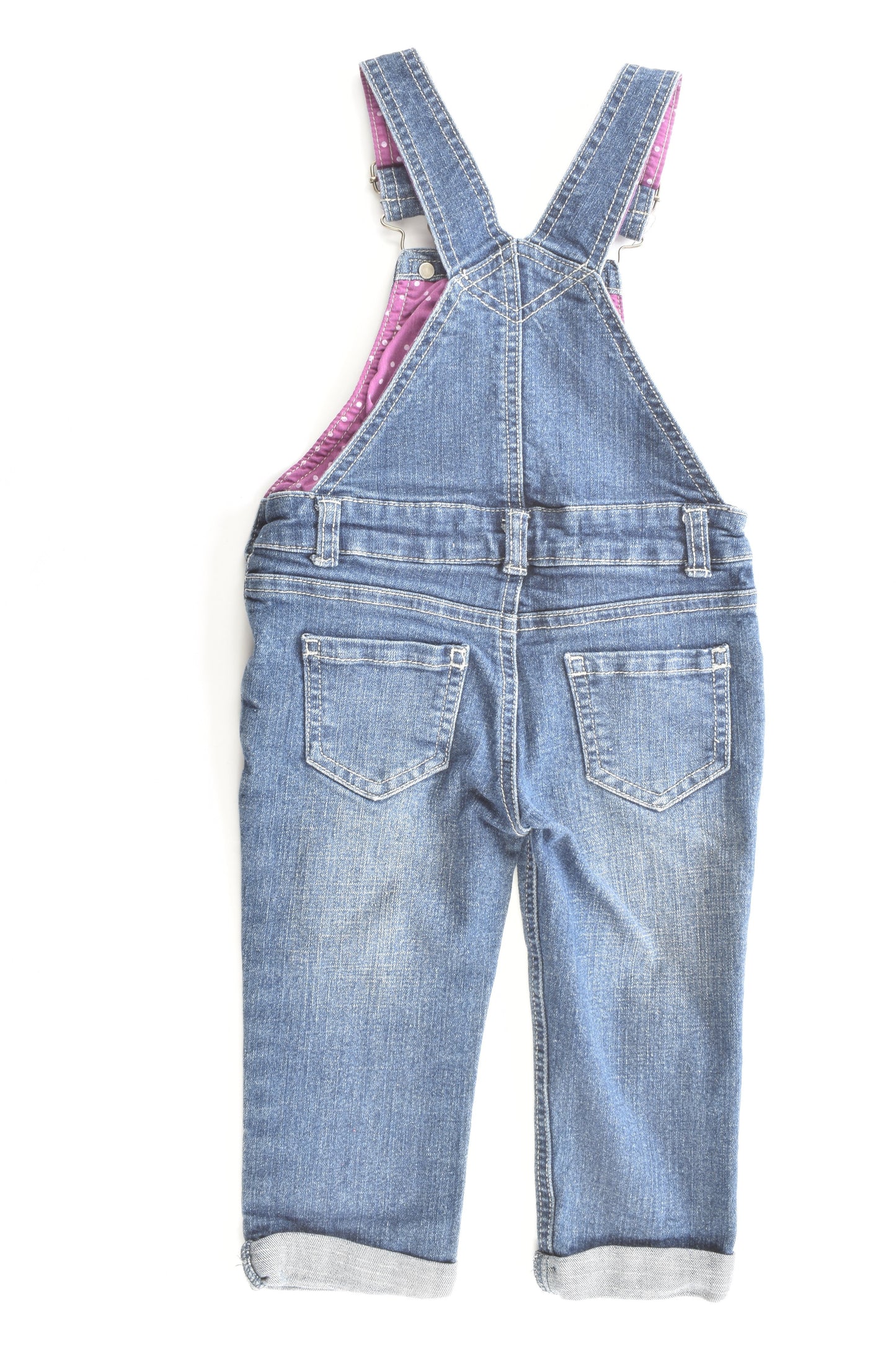 Breakers Size 1 Stretchy Denim Overalls
