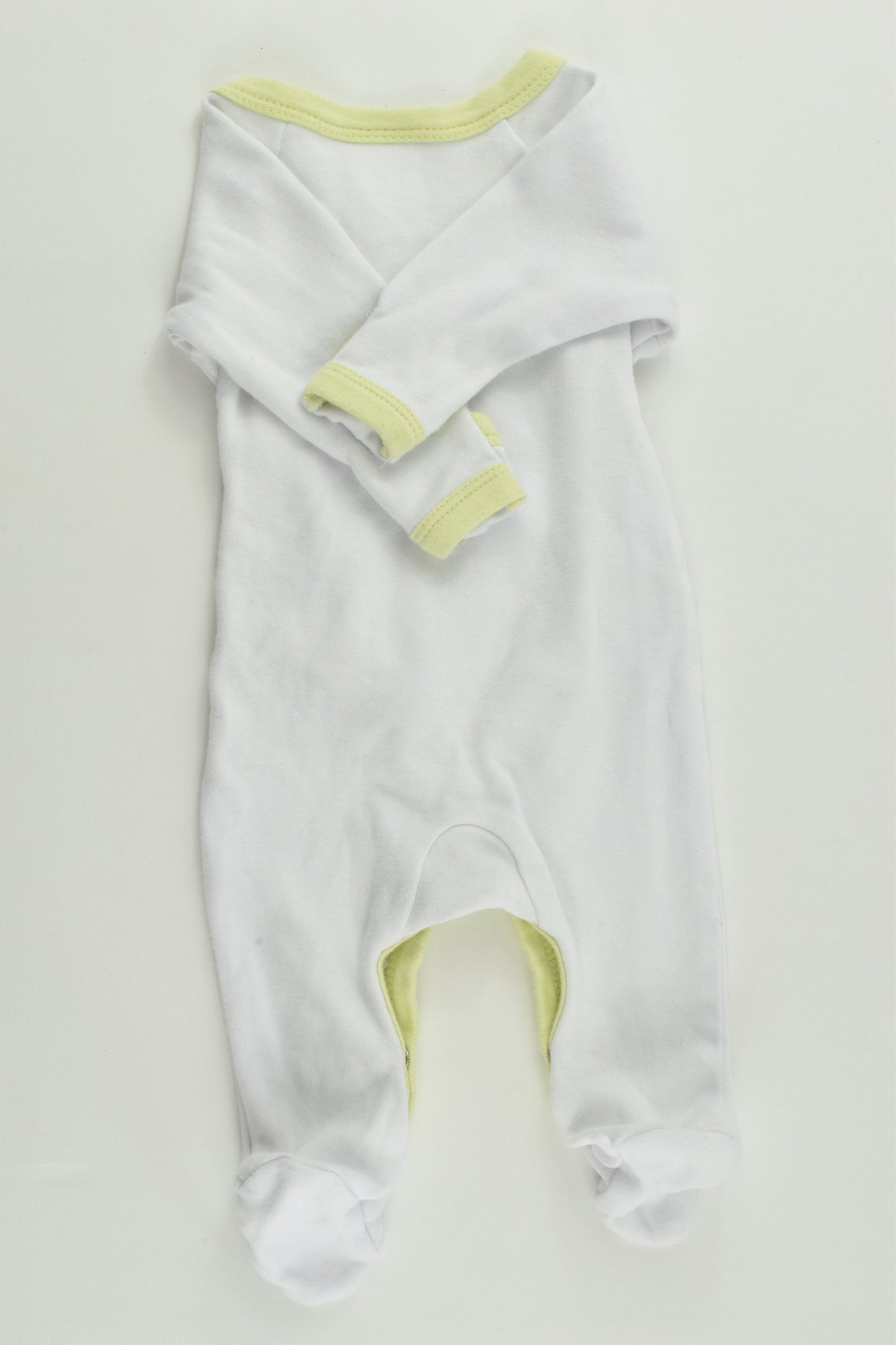 Bundle Size 0000 Organic Footed Romper
