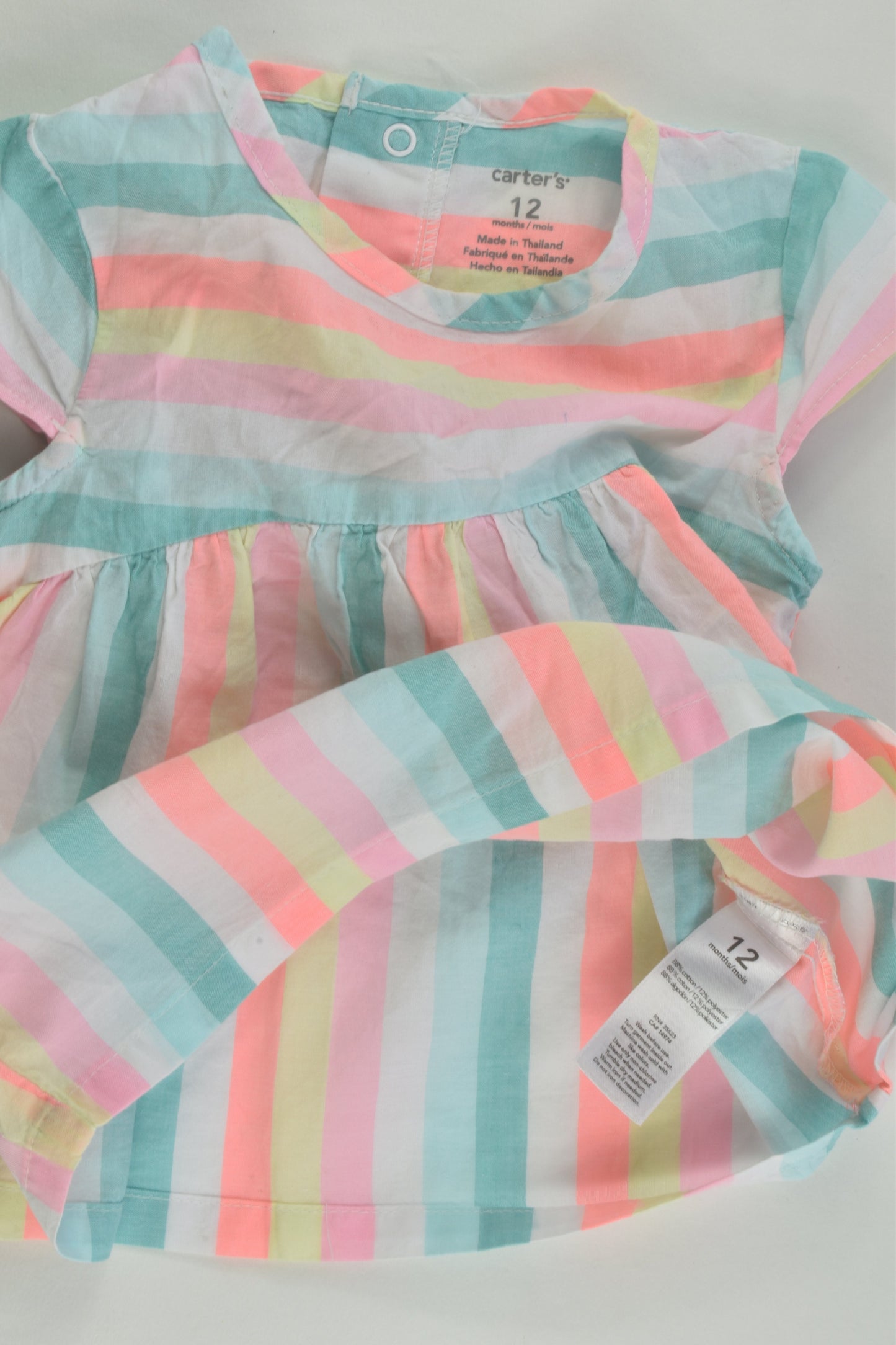 Carter's Size 0 (12 months) Striped Blouse