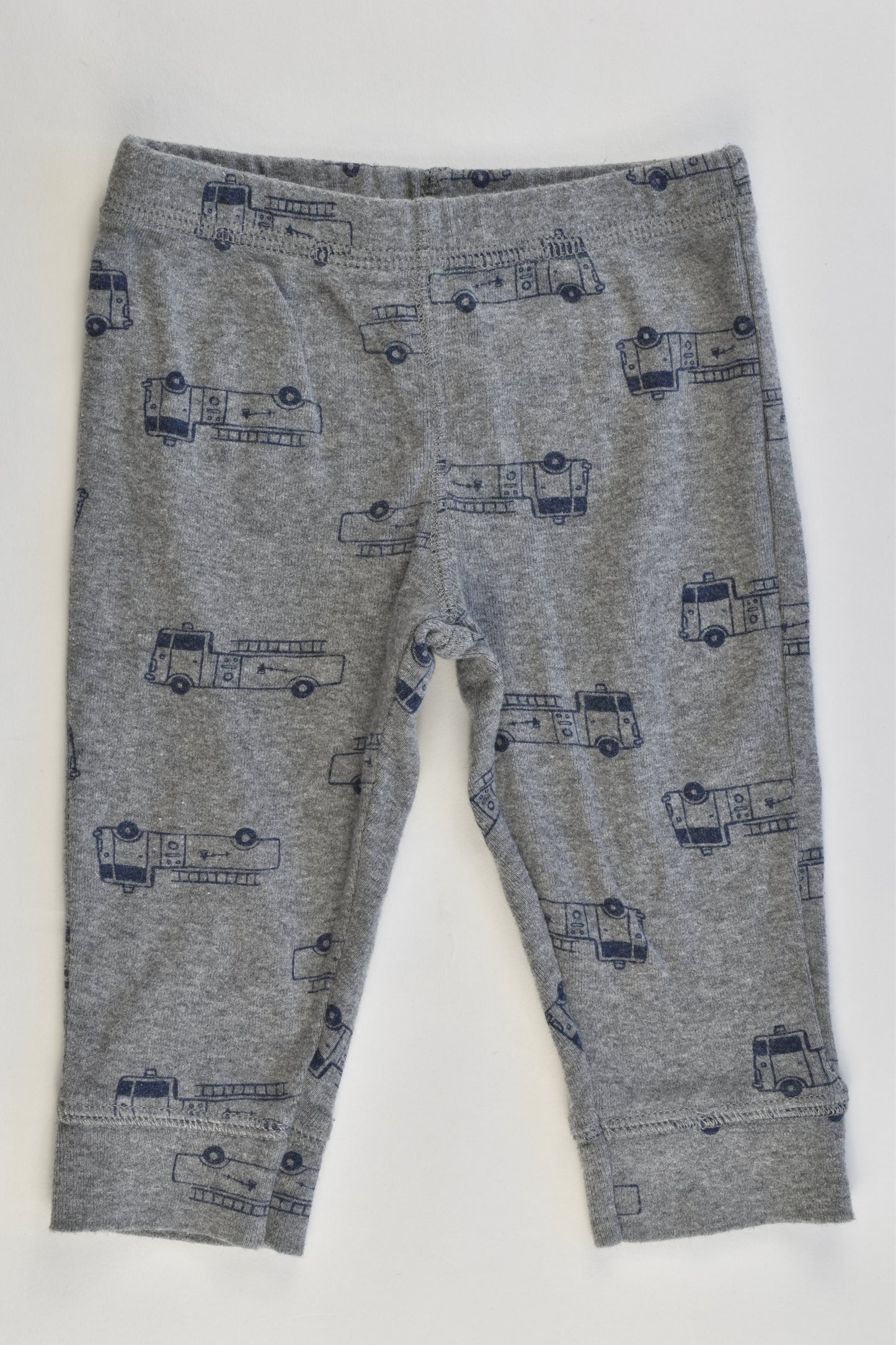 Carter's Size 00 (6 months) Pants with Fire Engine at the back