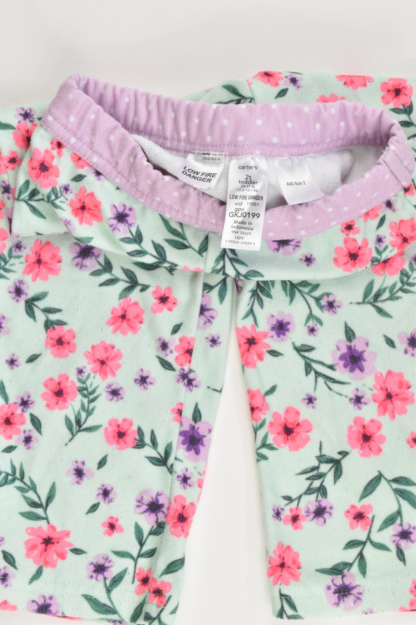 Carter's Size 2 Fleecy pants