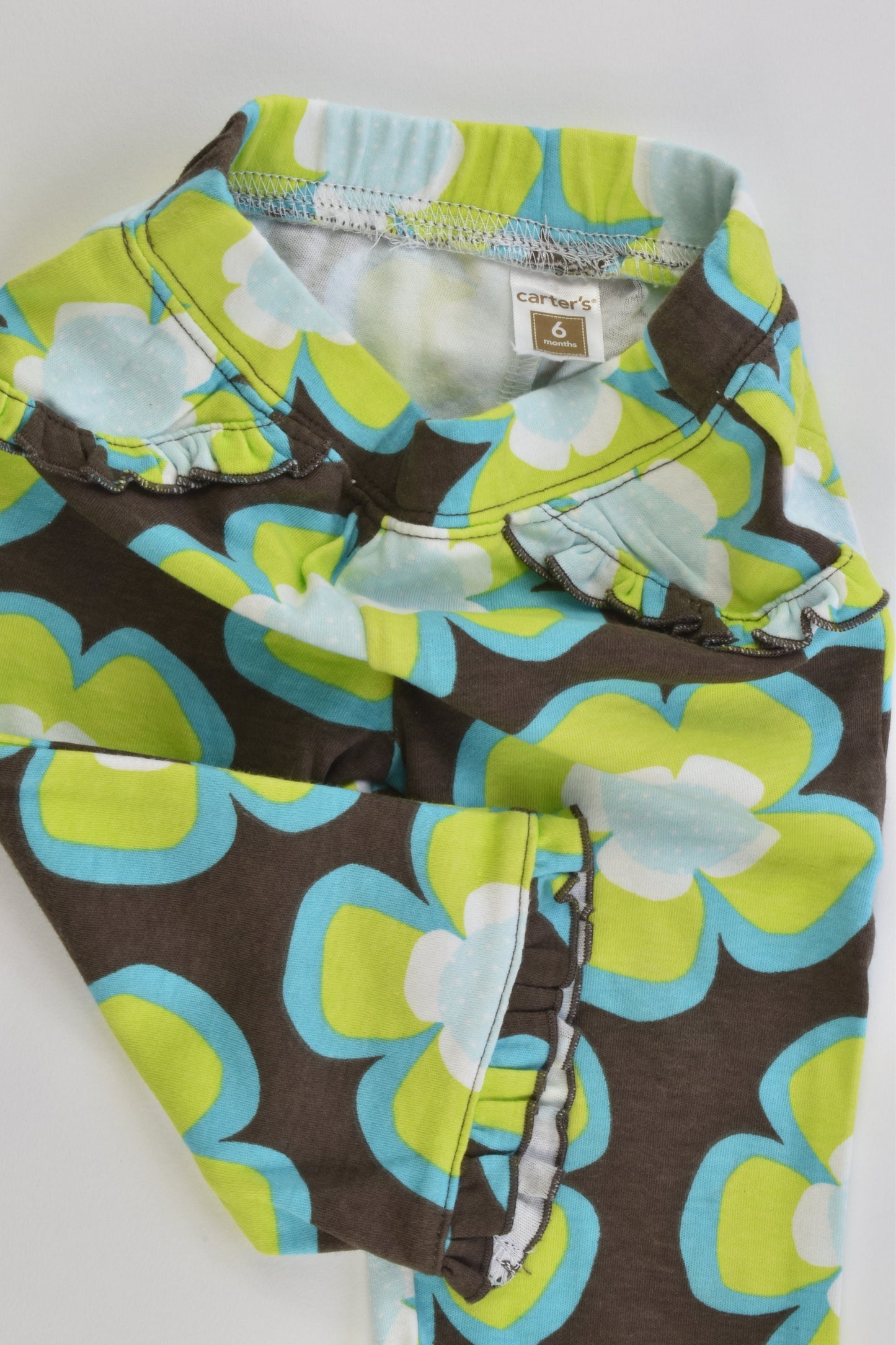 Carter's Size 6 months (00) Retro Style Floral Pants