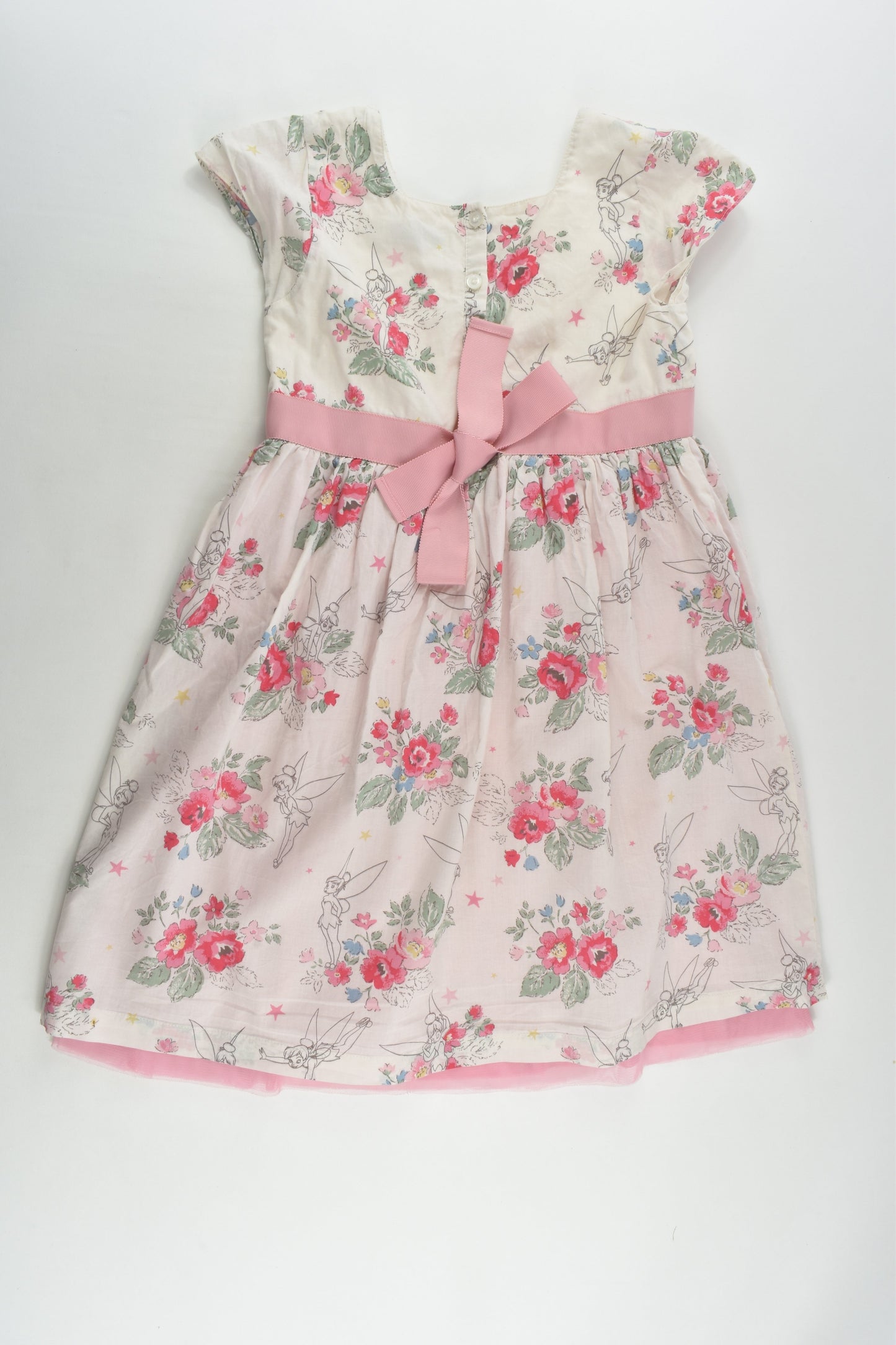 Cath Kids Size 5-6 Tinker Bell Lined Dress