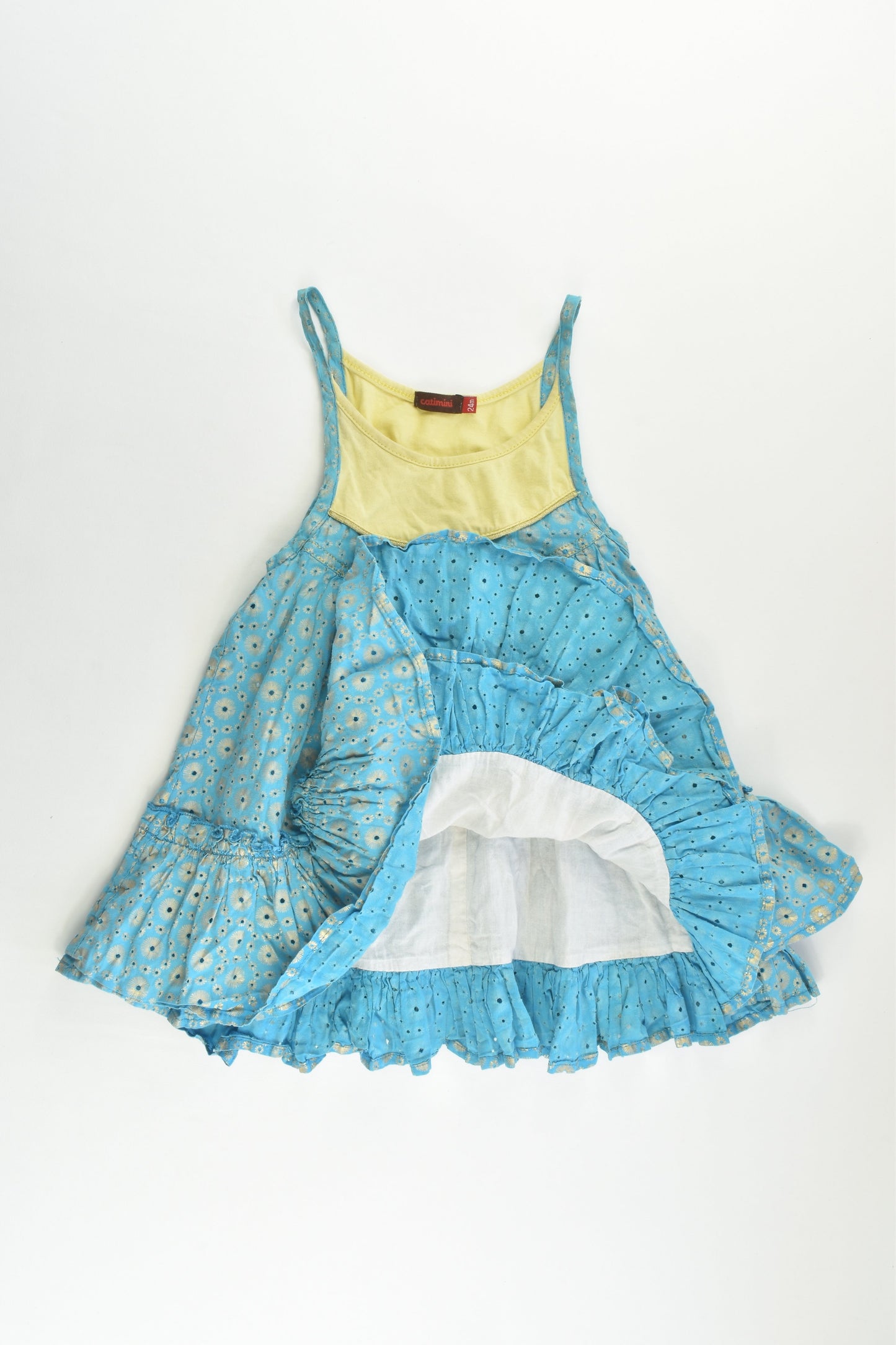 Catimini (France) Size 1-2 (24 months) Lined Dress