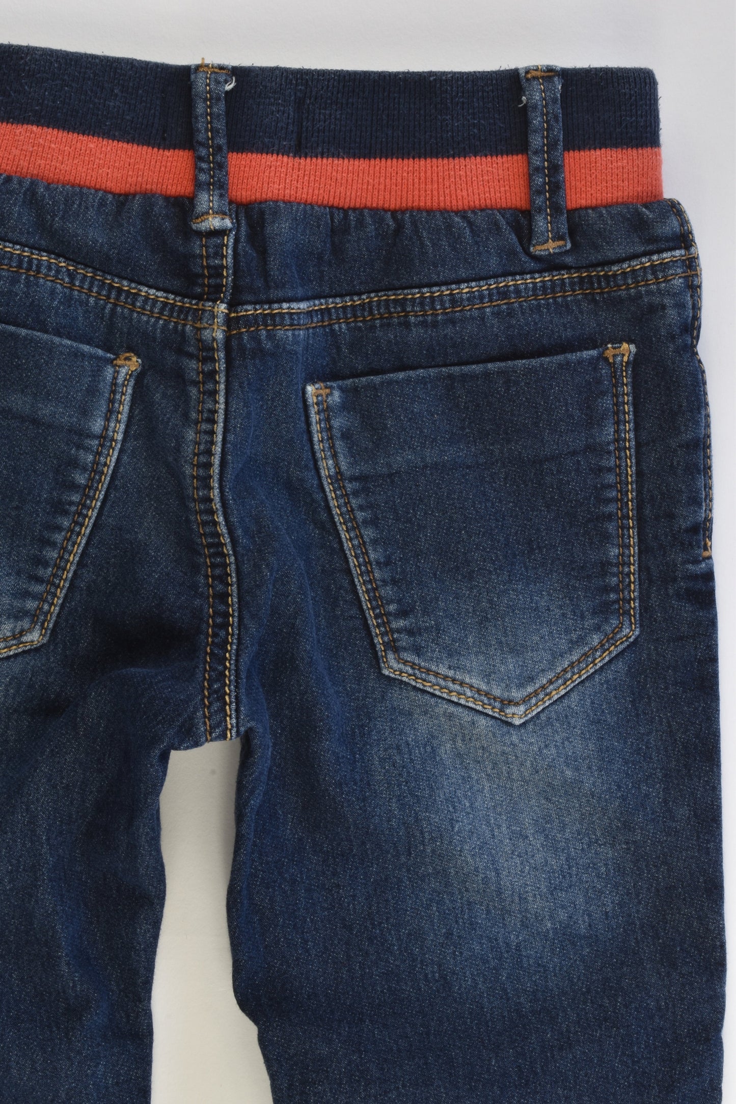 Catimini (France) Size 3-4 (4 years, 104 cm) Stretchy Denim-like Pants