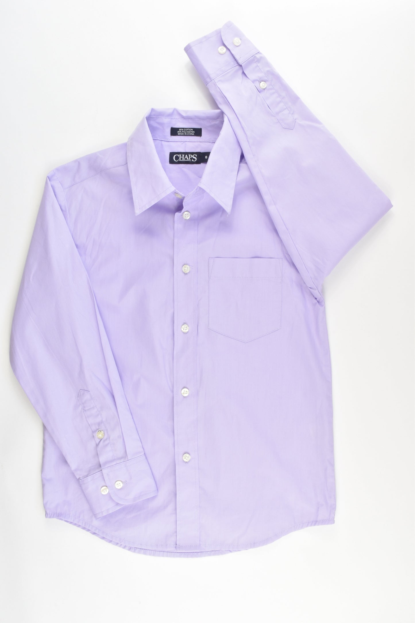 Chaps Size 8 Formal Shirt