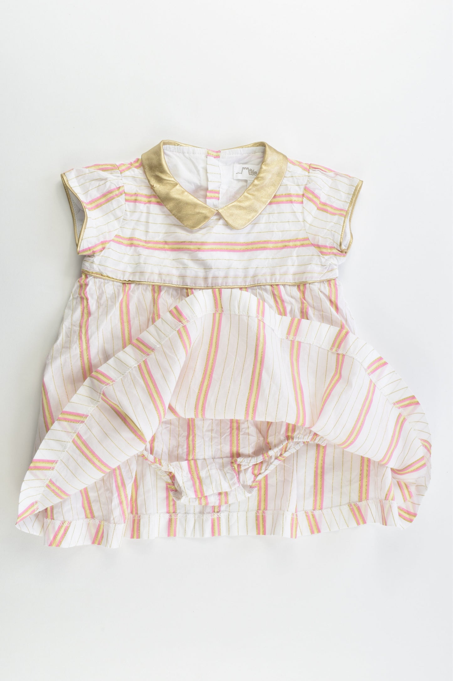 Château de Sable (France) Size 00-0 (6 months) Dress with Bodysuit