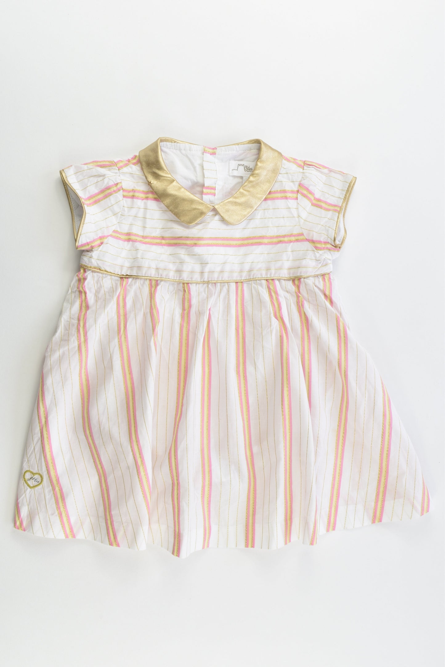 Château de Sable (France) Size 00-0 (6 months) Dress with Bodysuit