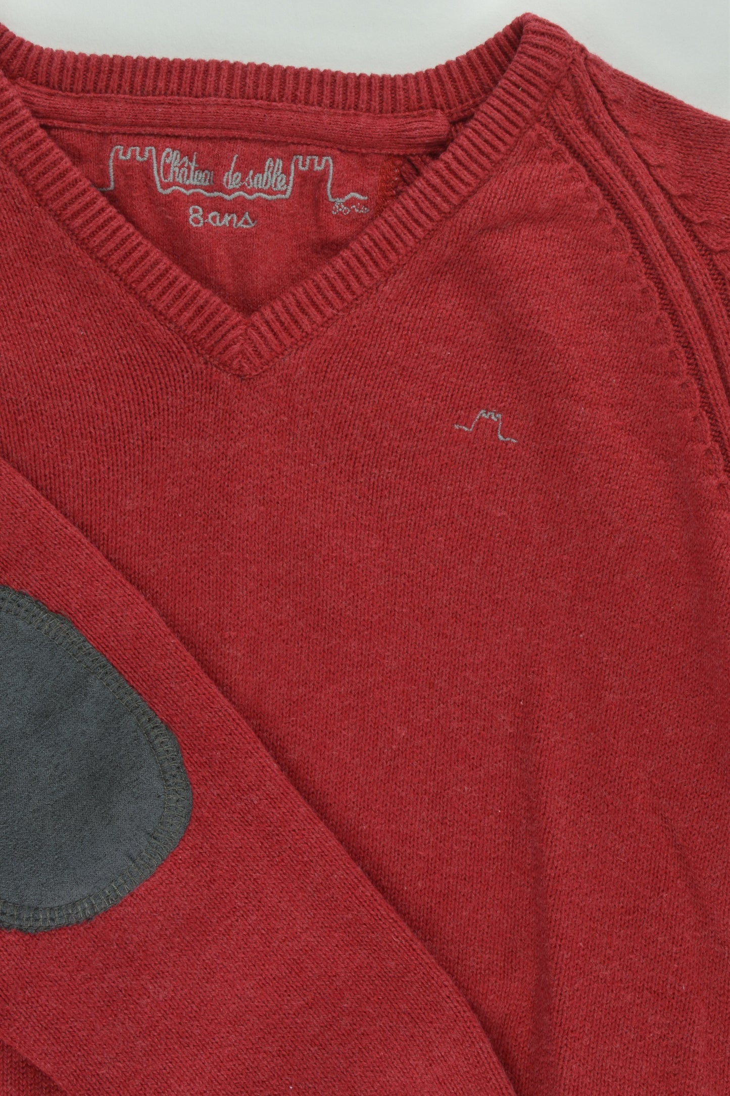Château de Sable (France) Size 8 Cotton/Cashmere Knitted Jumper