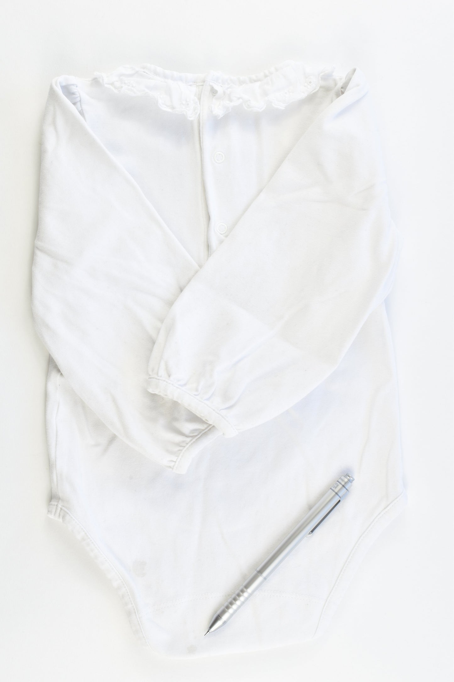Chelsea Clothing Co (UK) Size 12/18 months Soft Collared Bodysuit
