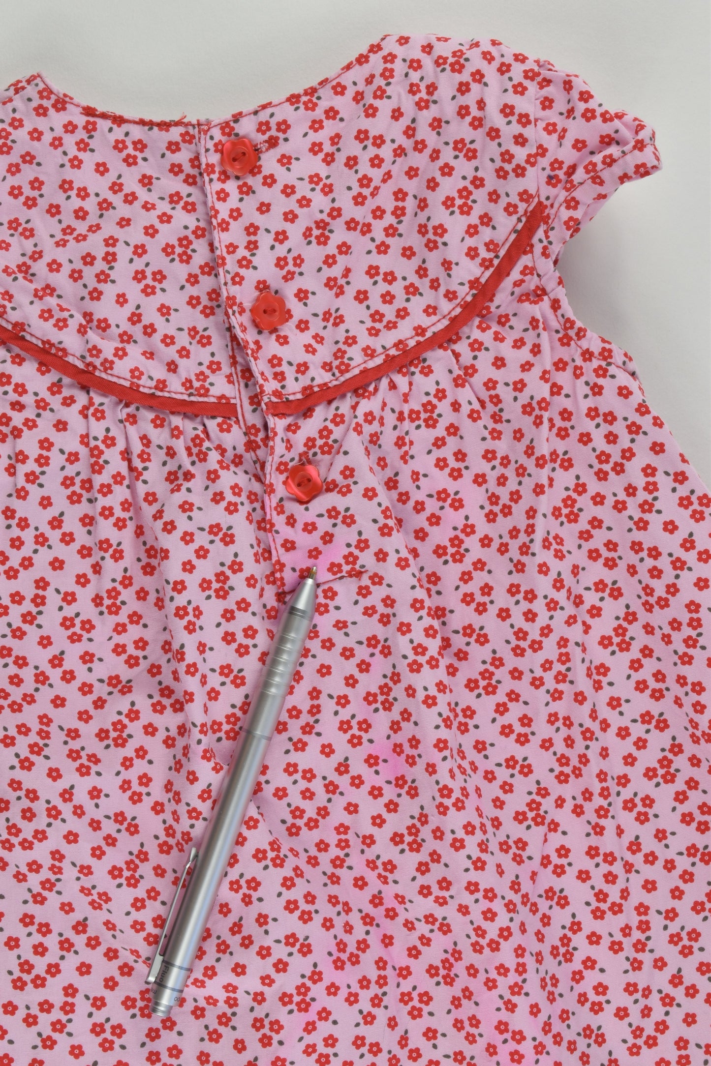 Cherokee Size 0 (6-9 months) Floral Dress