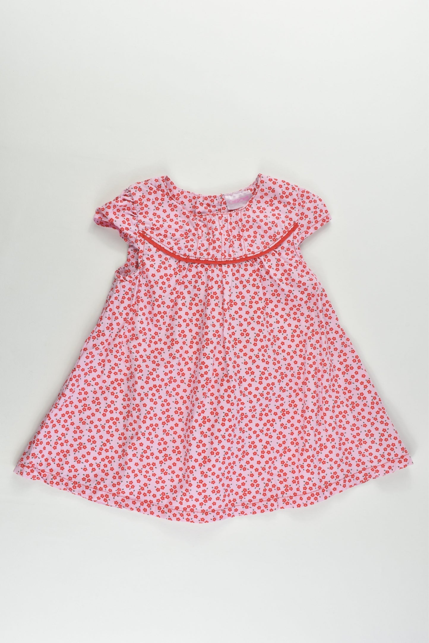 Cherokee Size 0 (6-9 months) Floral Dress
