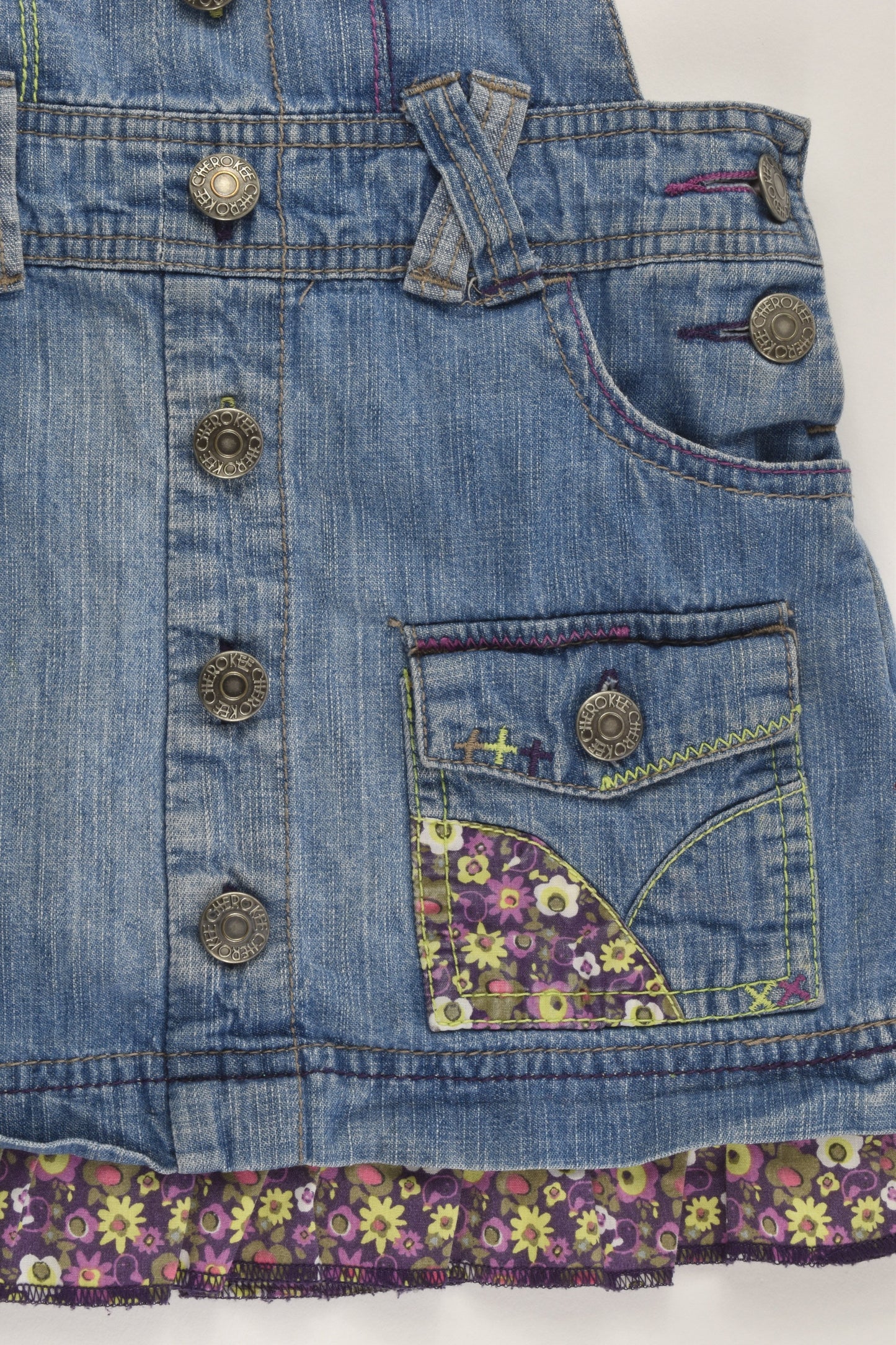 Cherokee Size 2-3 (98 cm) Denim Dress