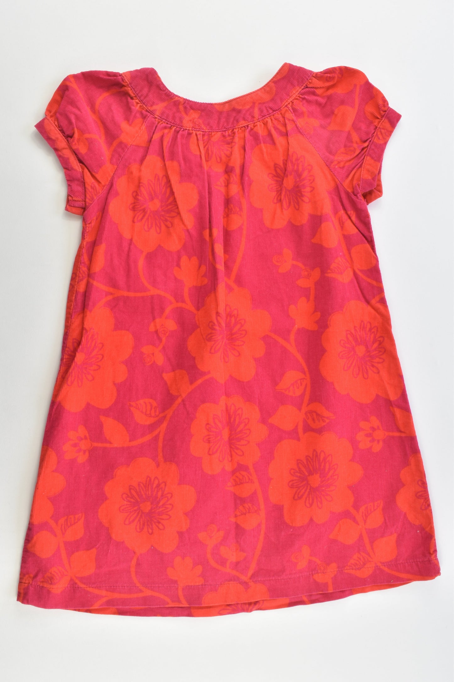 Cherokee Size 3 Lightweight Floral Cord Dress
