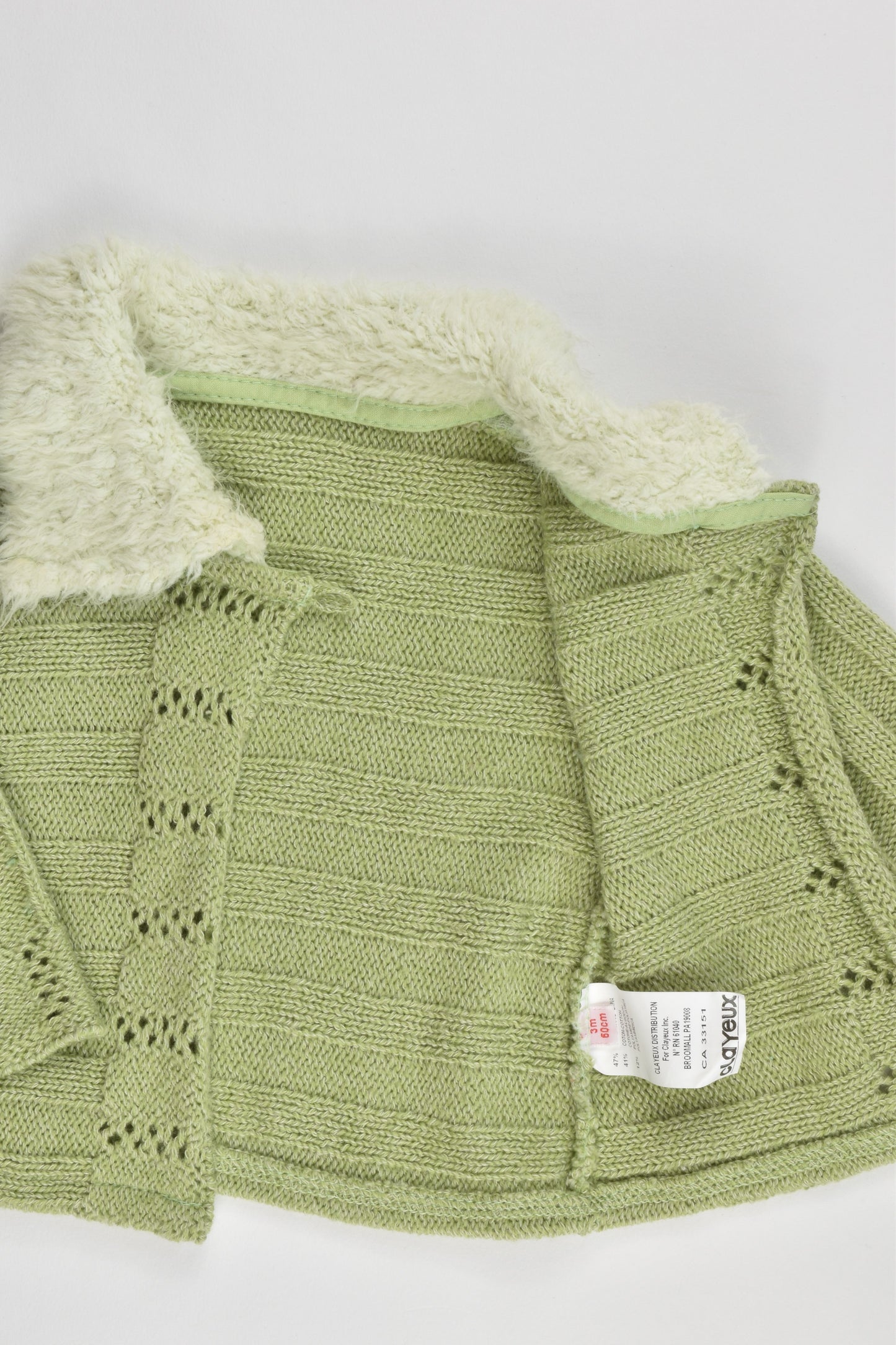 Clayeux Size 3 months (60 cm) Cardigan