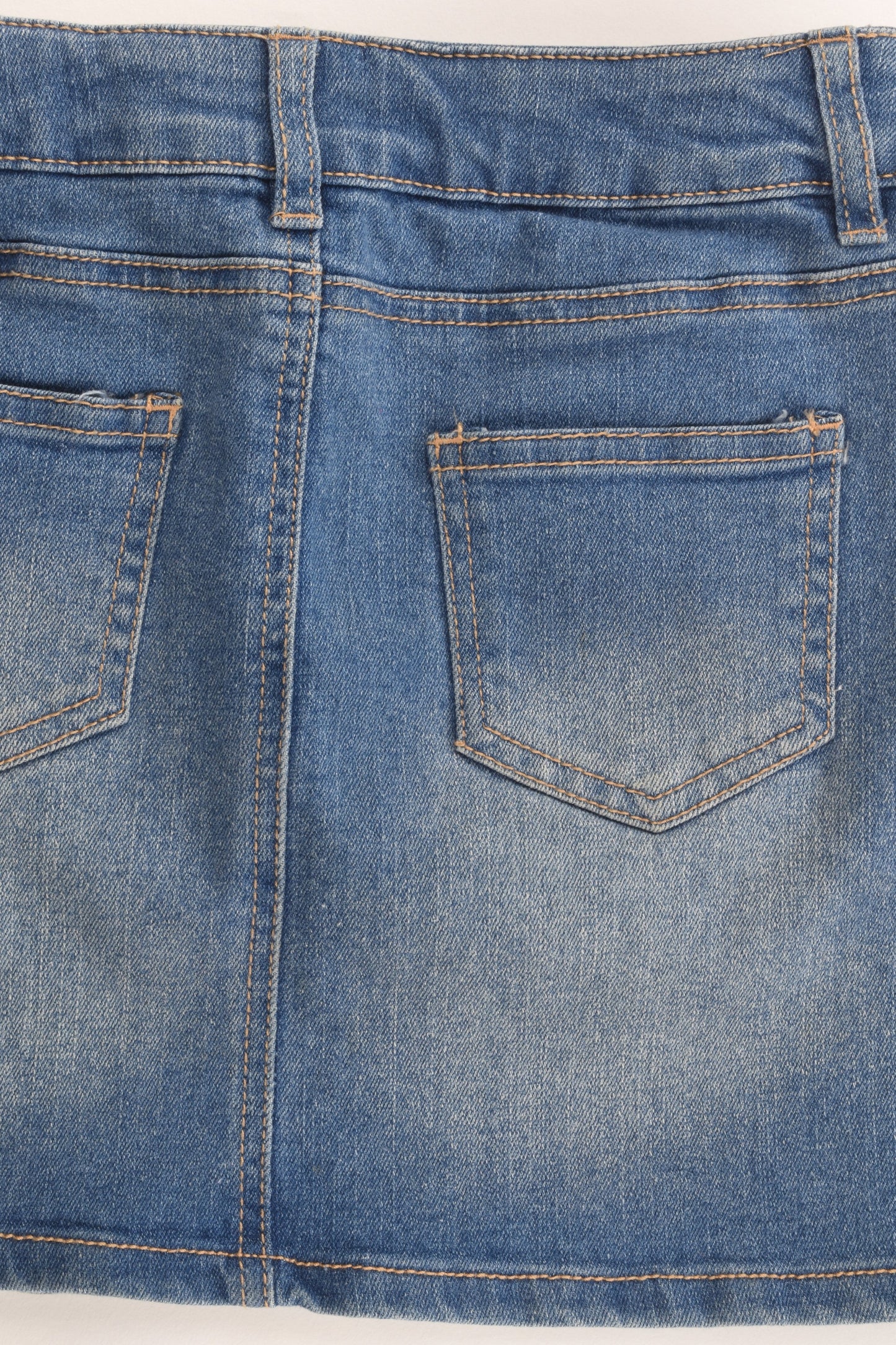 Clothing & Co Size 7 Stretchy Denim Skirt