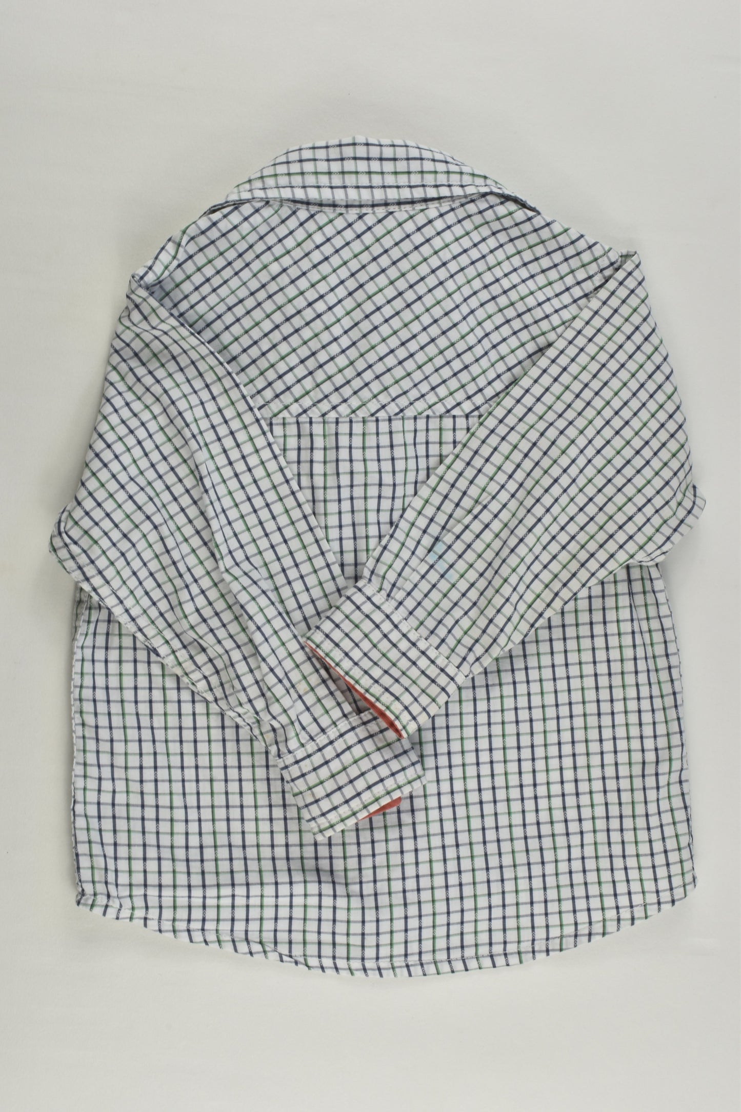 Colours Size 0 Checked Car Shirt