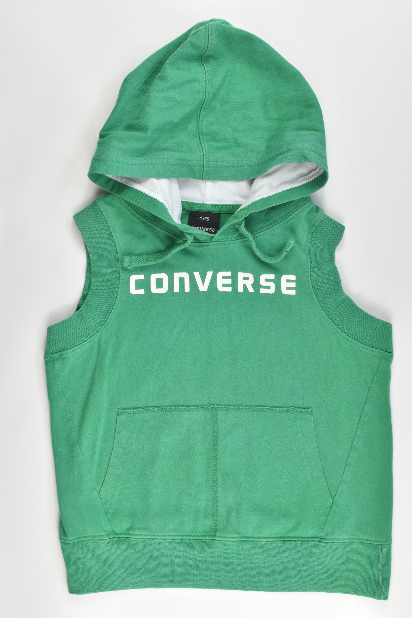 Converse Size 4 Hooded Sweater Vest