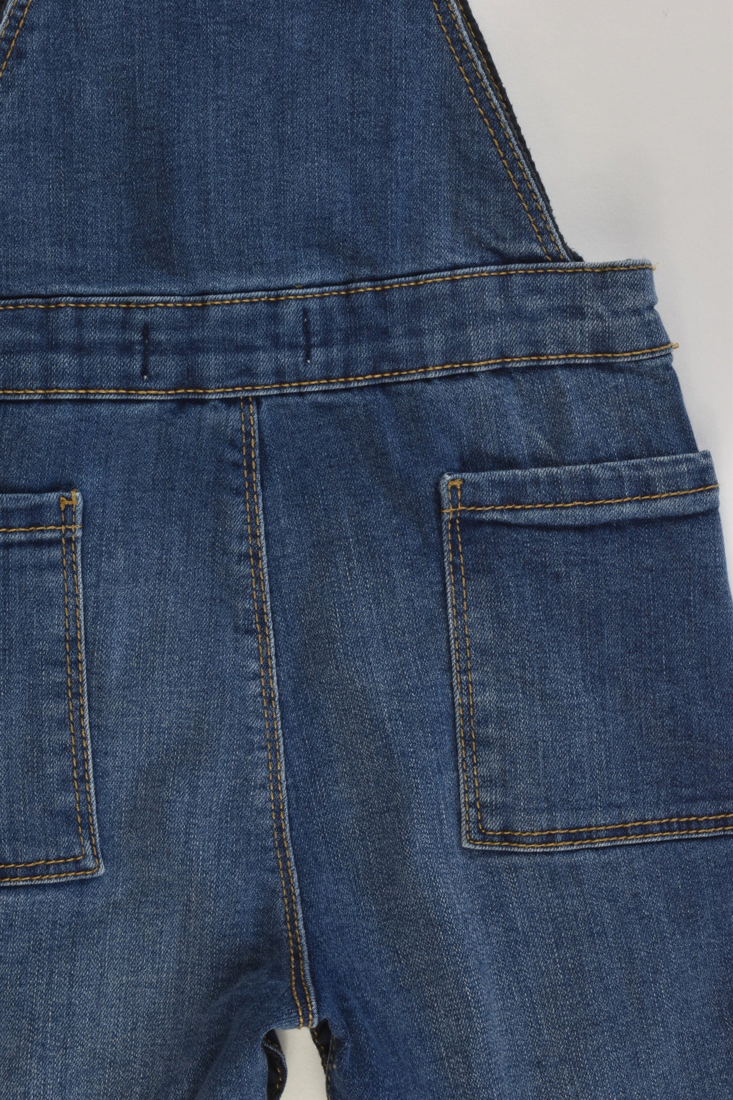 Cotton On Baby Size 0 (6-12 months) Very Stretchy Denim Overalls