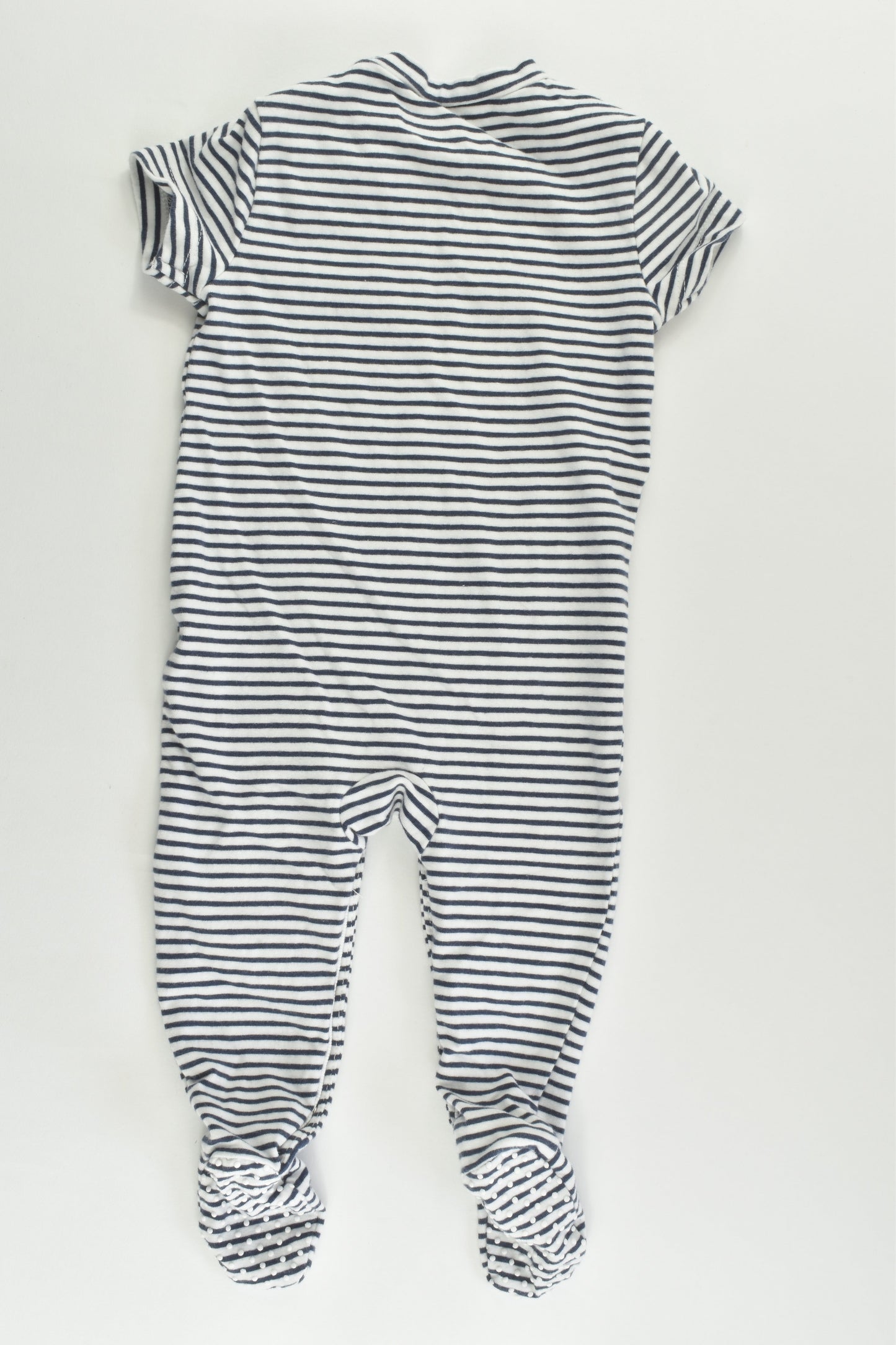Cotton On Baby Size 00 (3-6 months) 'Dude' Footed Romper