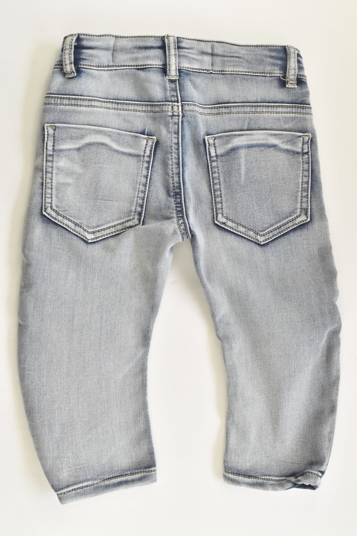 Cotton On Kids Size 1 Stretchy Lightweight Baggy Denim Pants