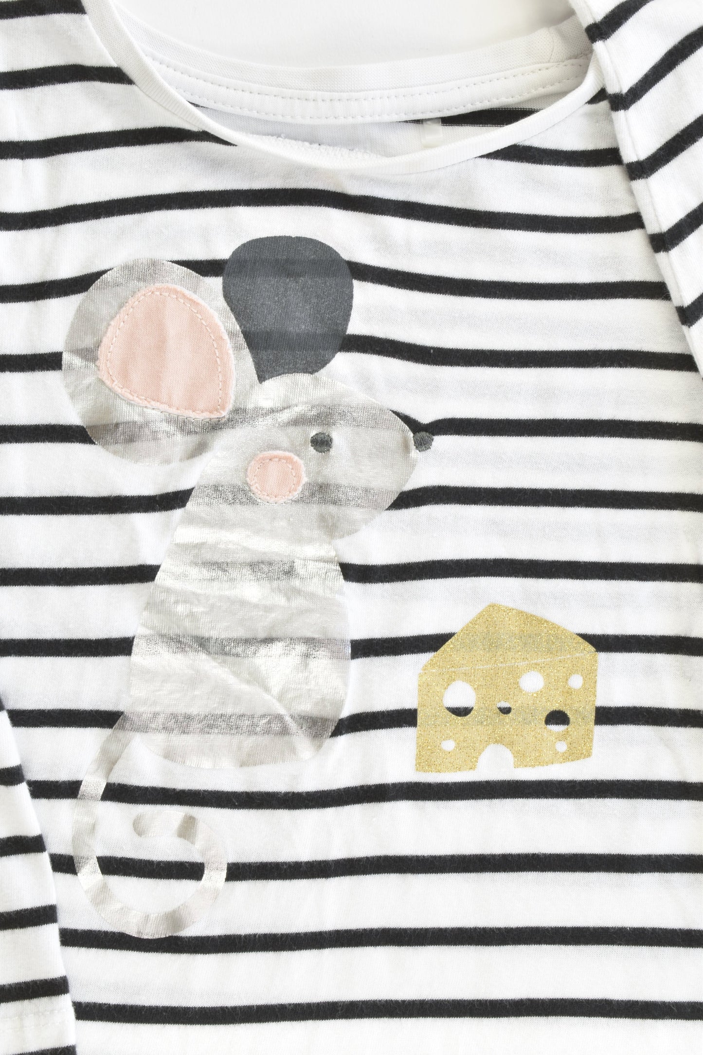 Cotton On Kids Size 2 Mouse and Cheese Top