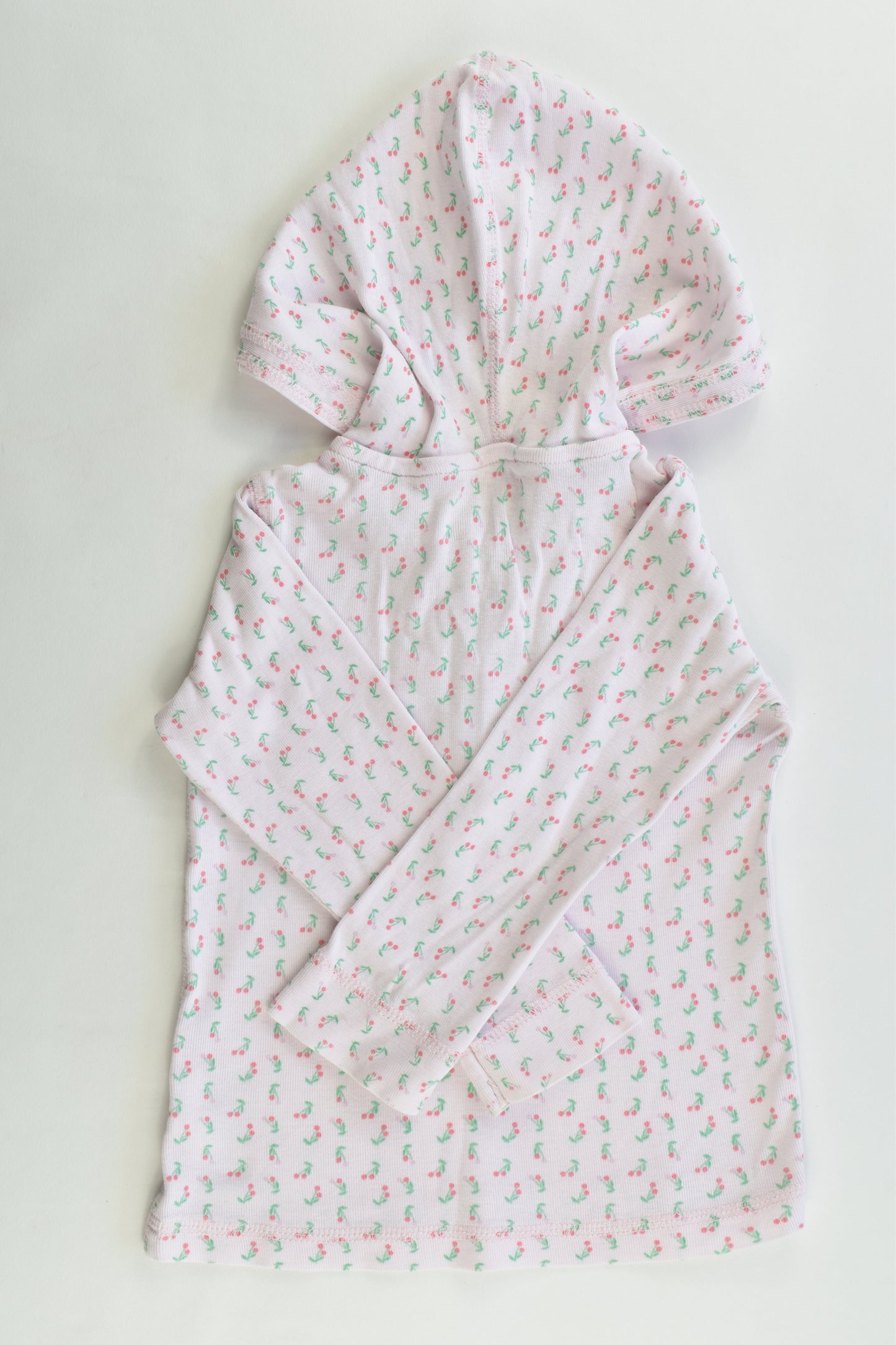 Cotton On Kids Size 3 Hooded Floral Top