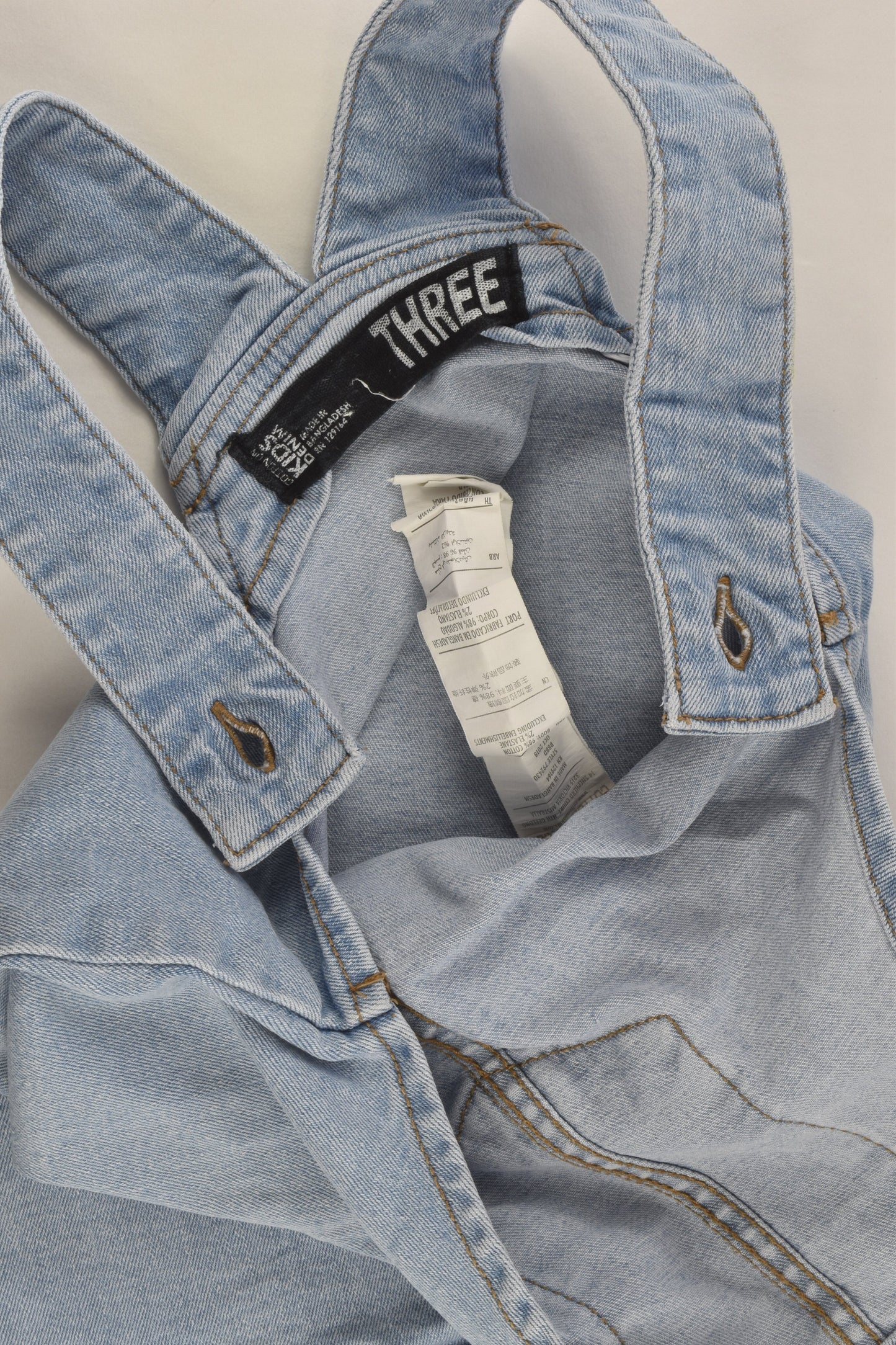 Cotton On Kids Size 3 Stretchy Denim Dress