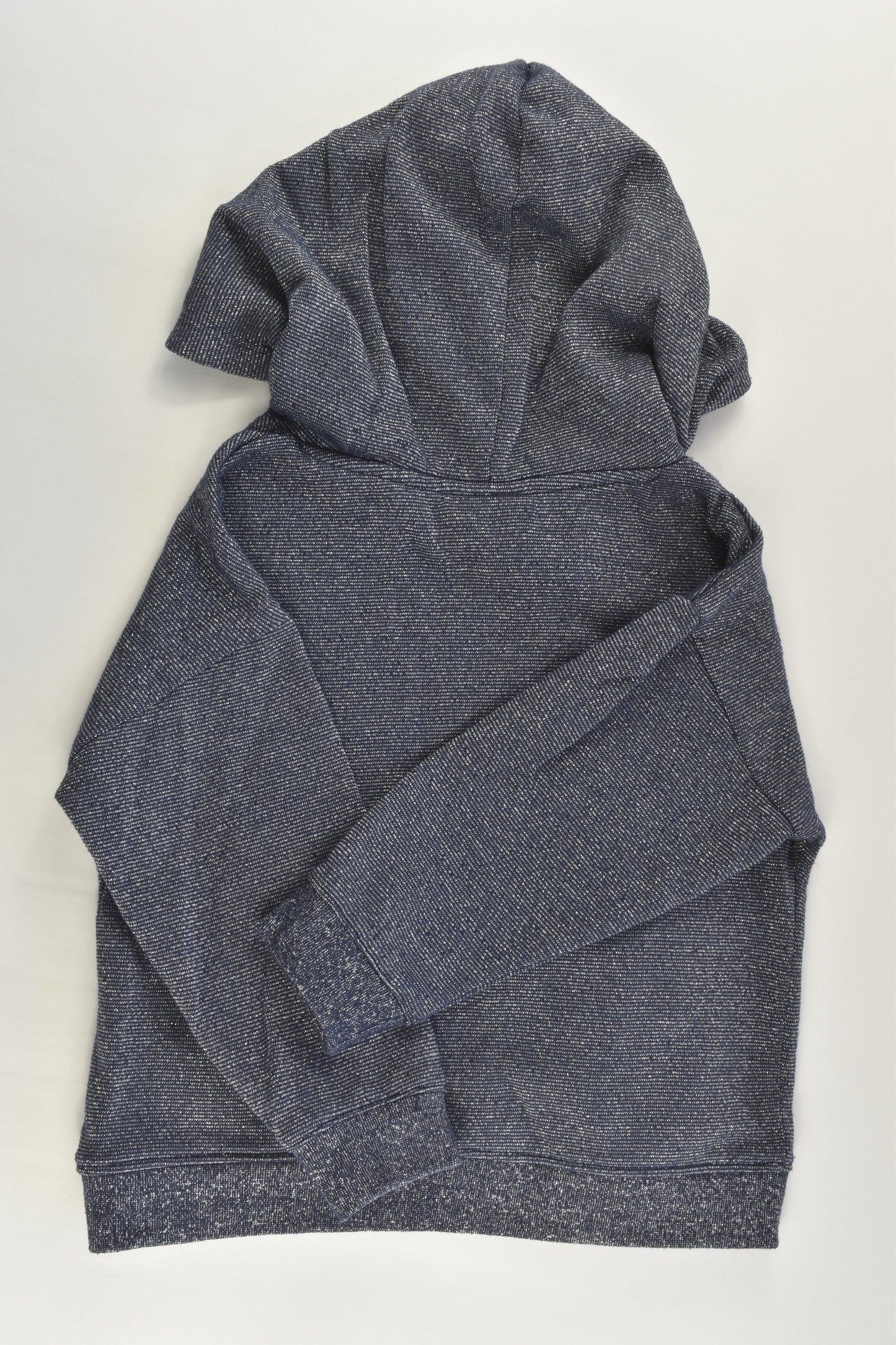 Cotton On Kids Size 4 Metallic Hooded Jumper