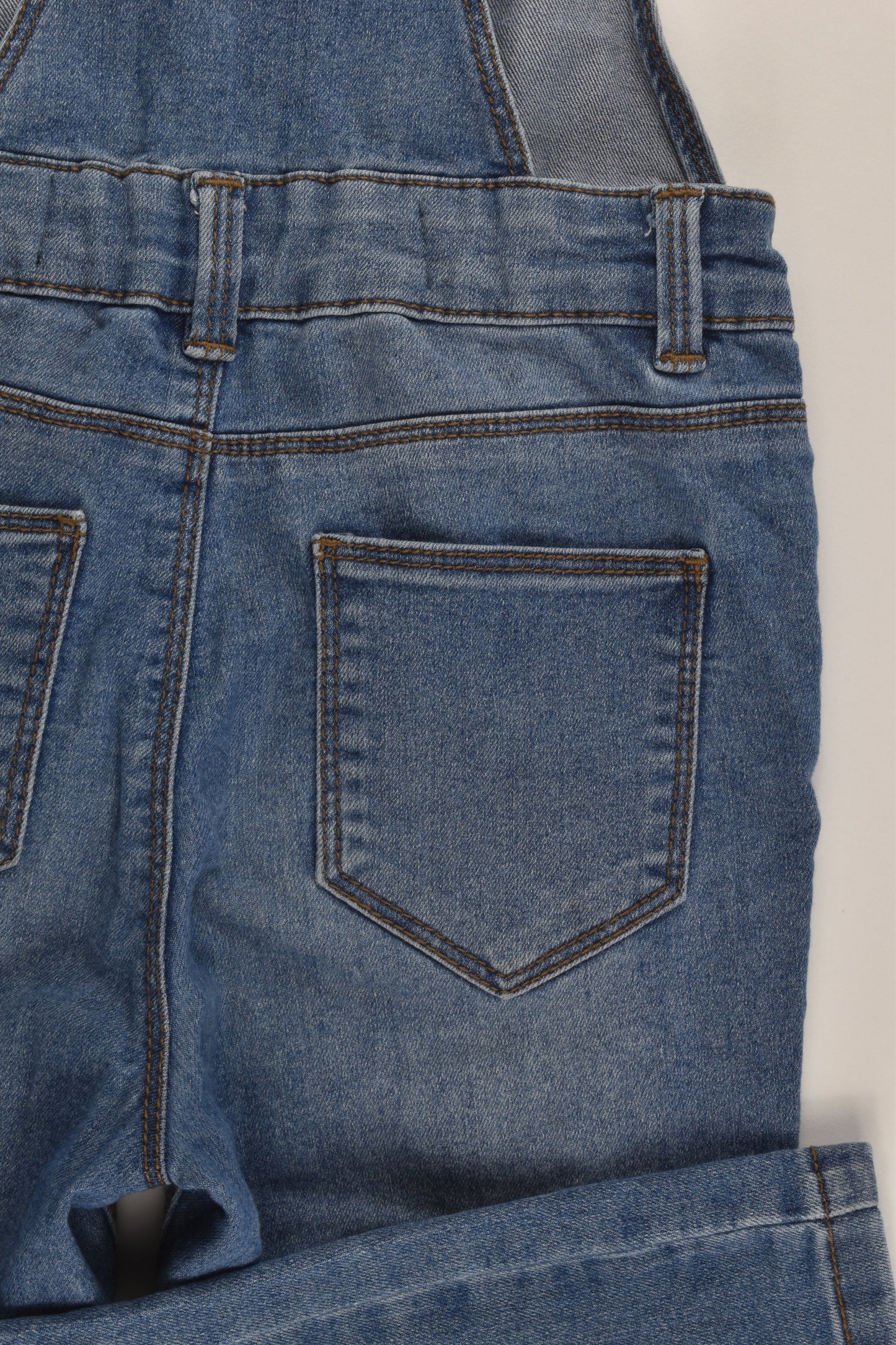 Cotton On Kids Size 4 Soft and Stretchy Denim Overalls