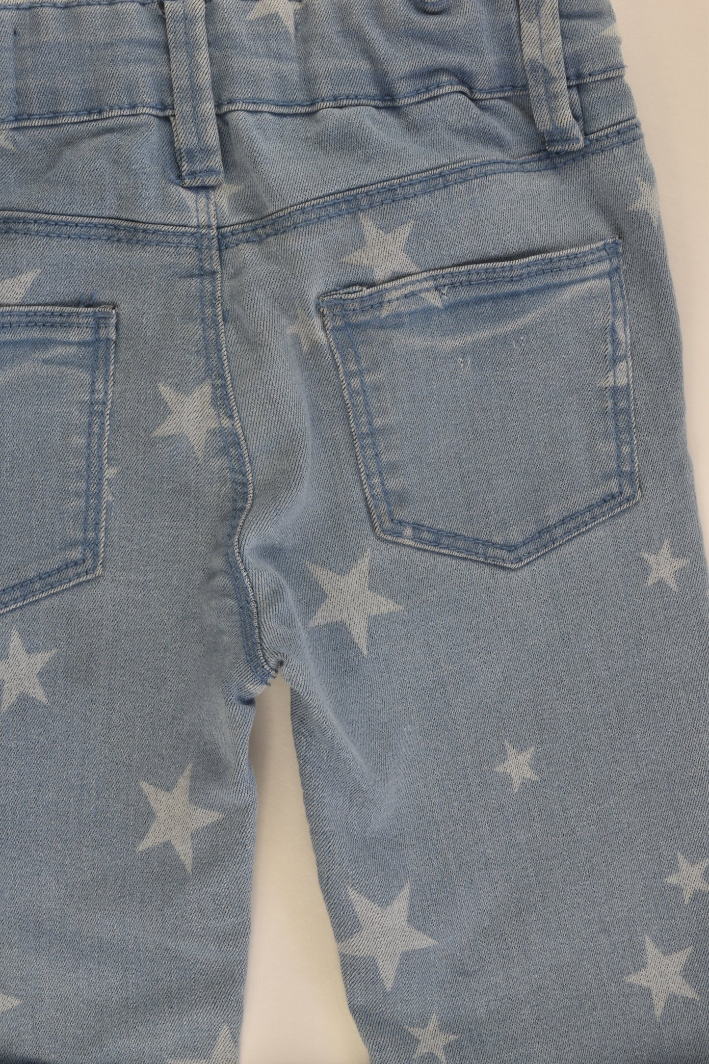 Cotton On Kids Size 4 Stars Stretchy Denim Pants