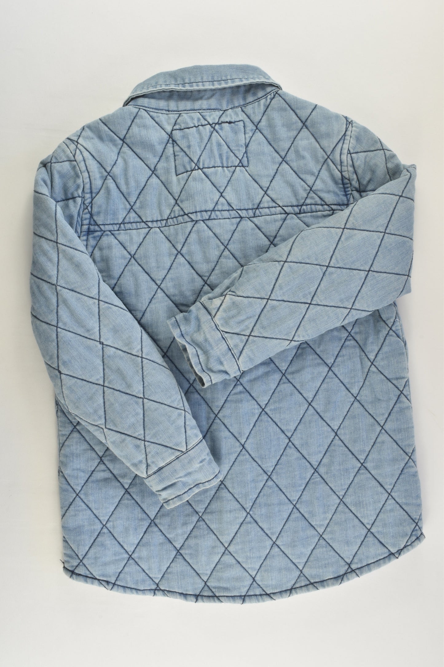 Cotton On Kids Size 5-6 Lightly Padded Denim Jacket