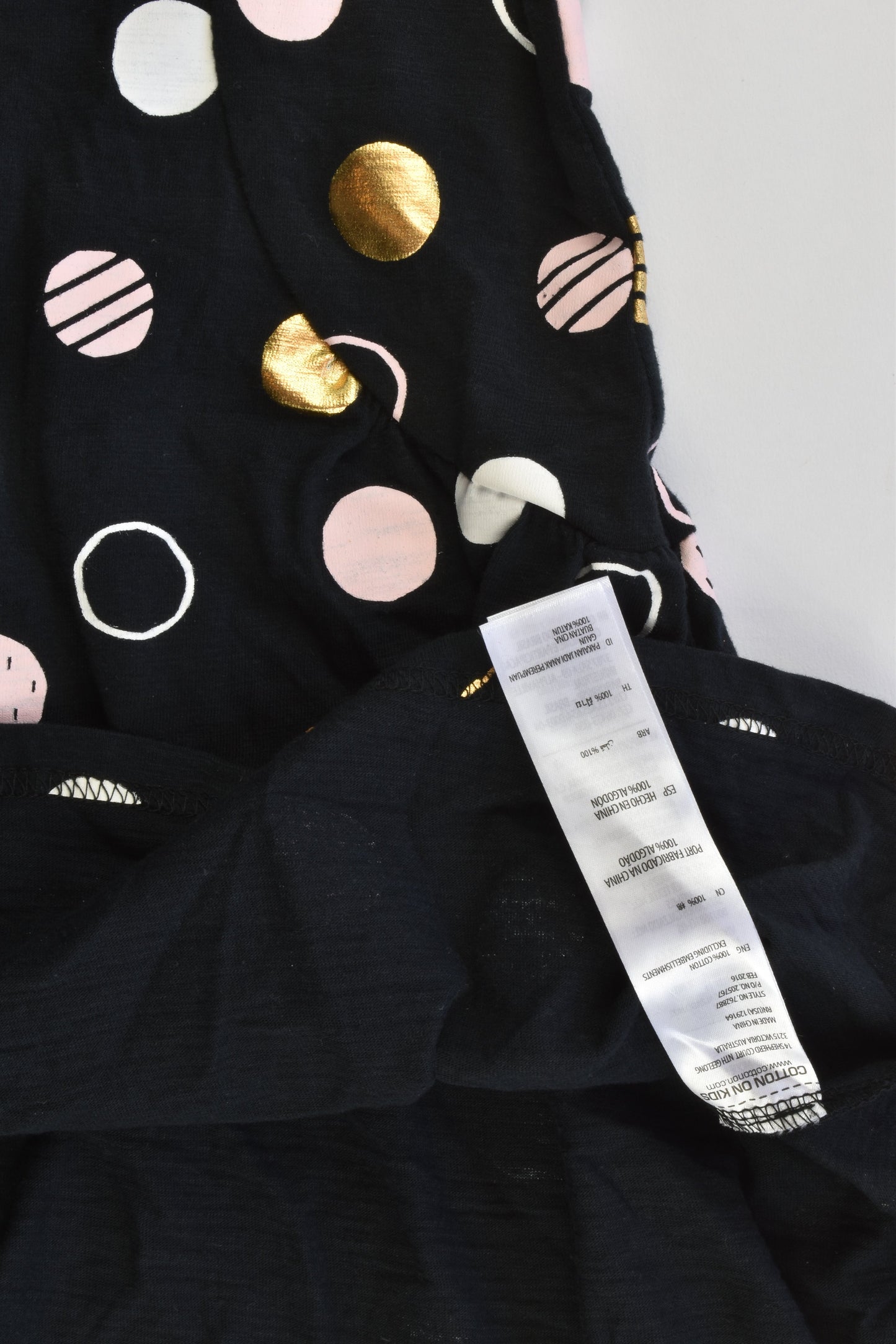 Cotton On Kids Size 5 Dotty Dress