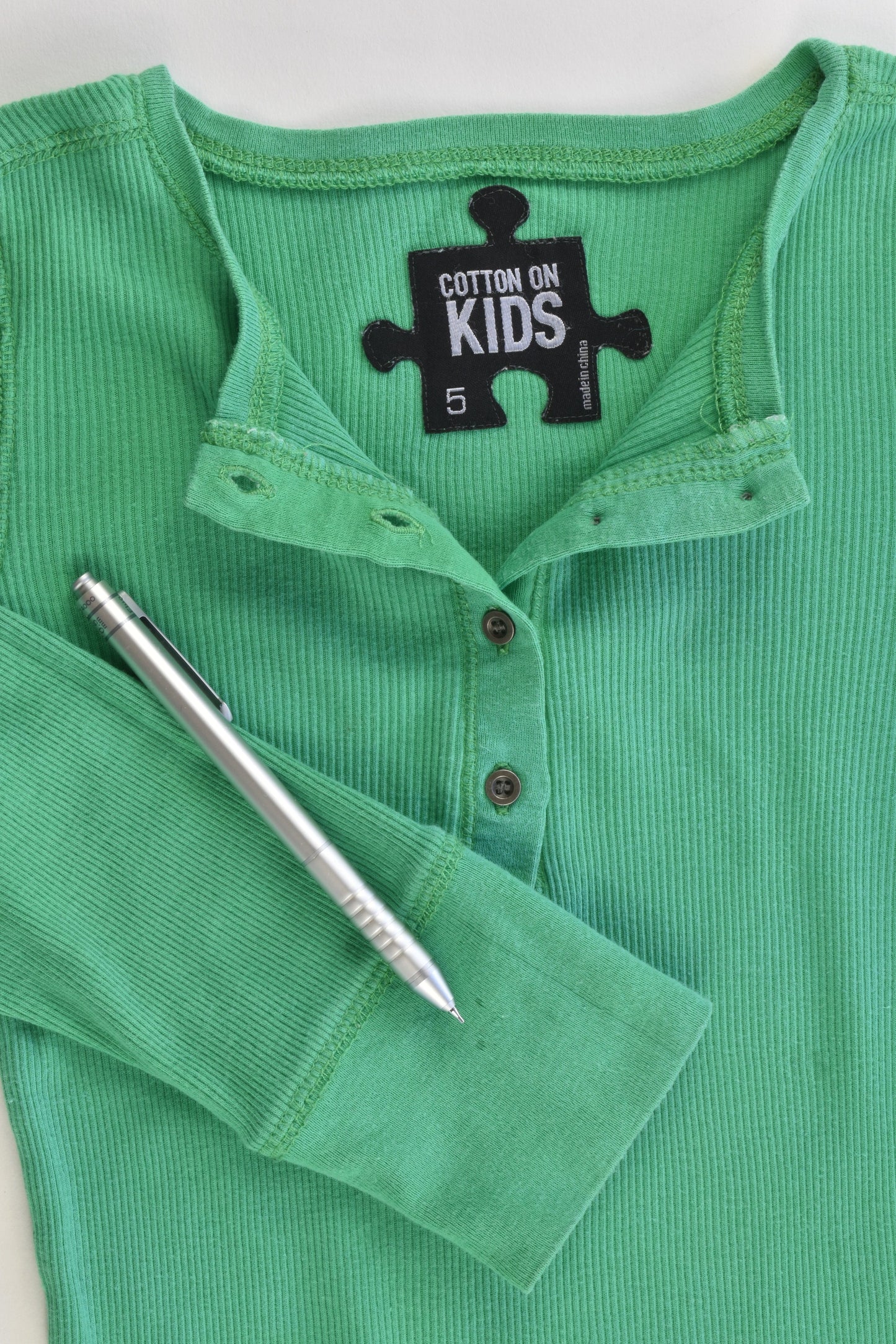 Cotton On Kids Size 5 Ribbed Top