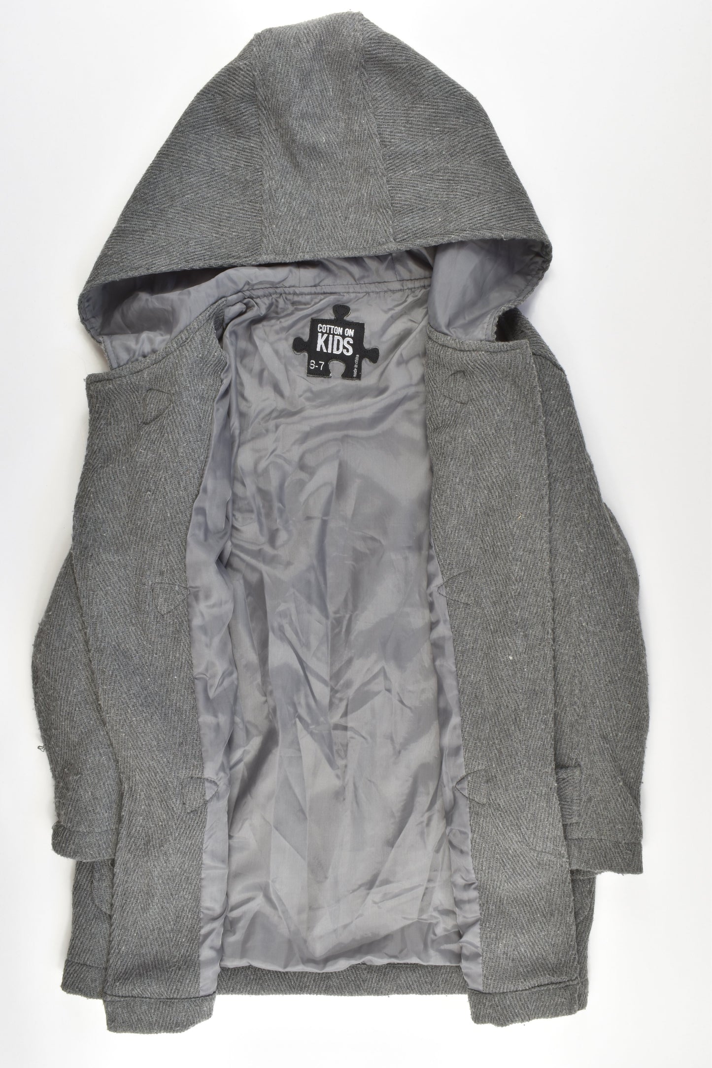 Cotton On Kids Size 6-7 Hooded Jacket