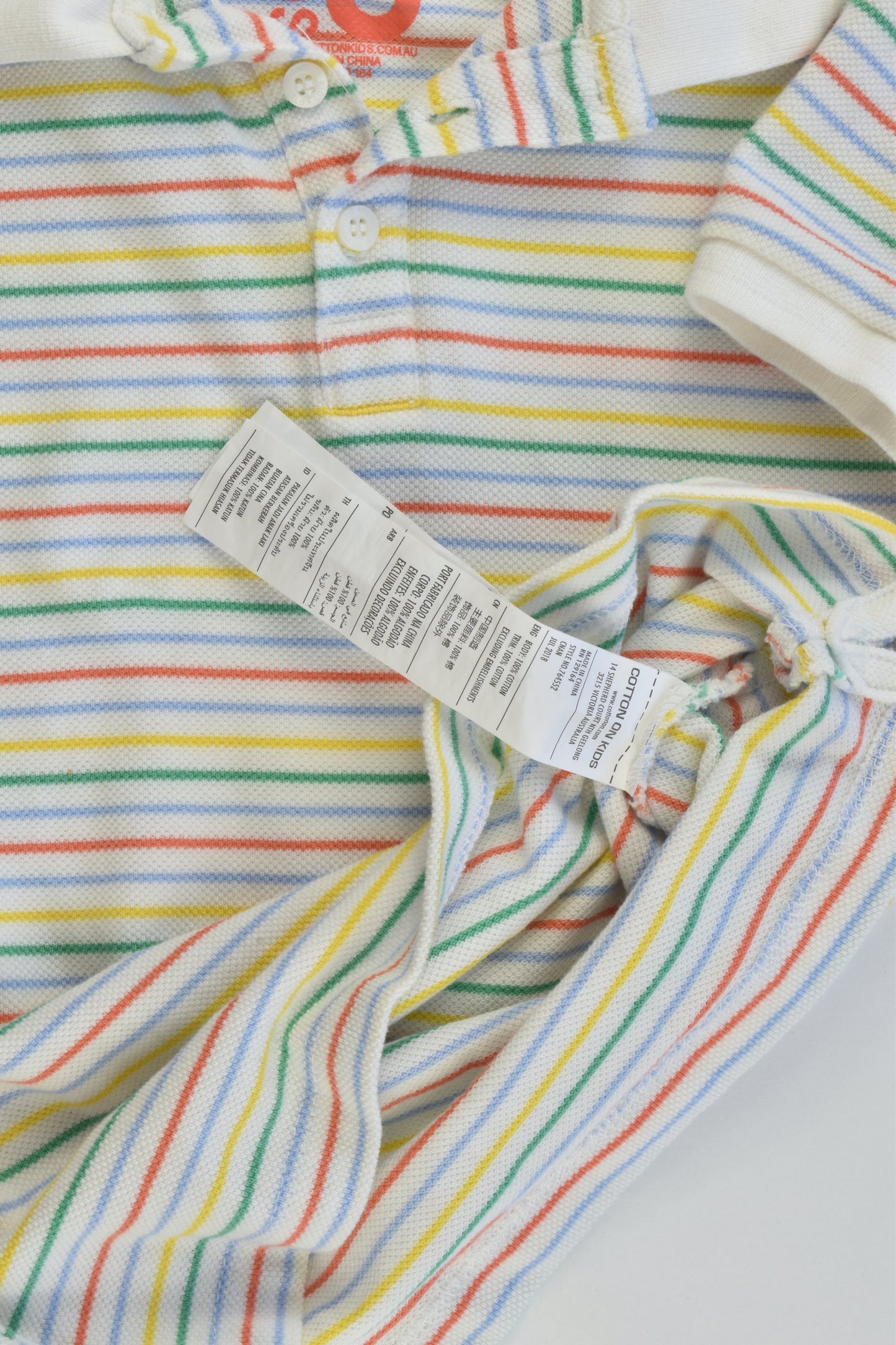 Cotton On Kids Size 6 Collared T-shirt