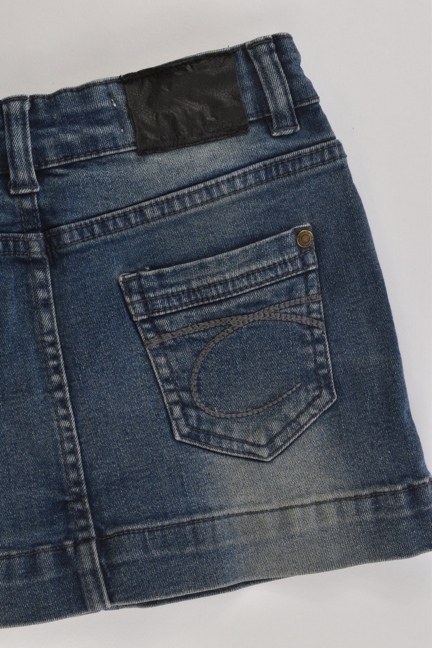 Cotton On Kids Size 6 Stretchy Denim Skirt