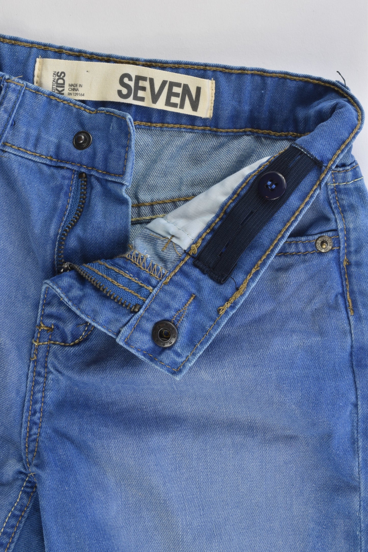 Cotton On Kids Size 7 Soft Denim Shorts