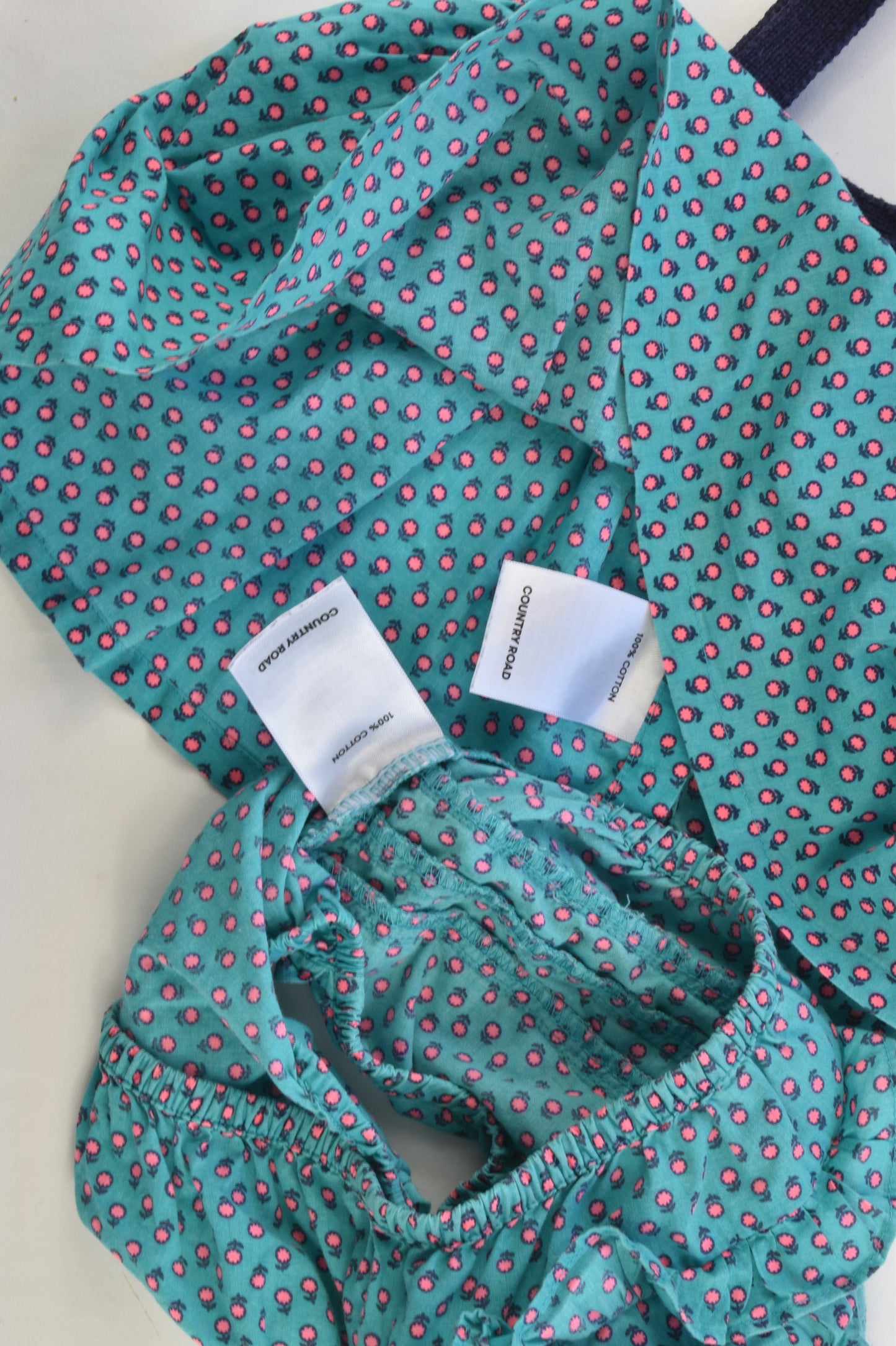 Country Road Size 0 Floral Blouse and Bloomers