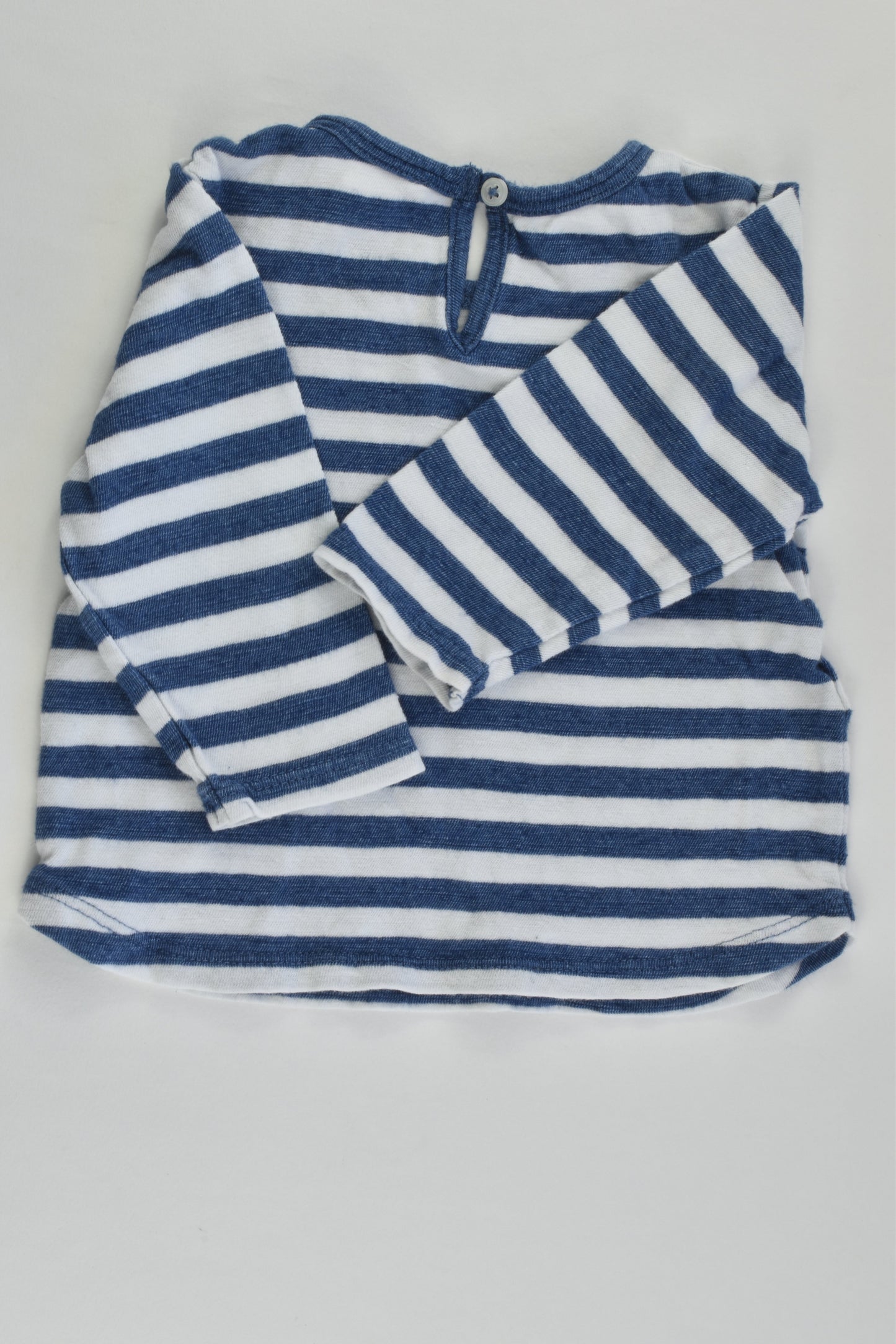 Country Road Size 000 (0-3 months) Striped Love Heart Top