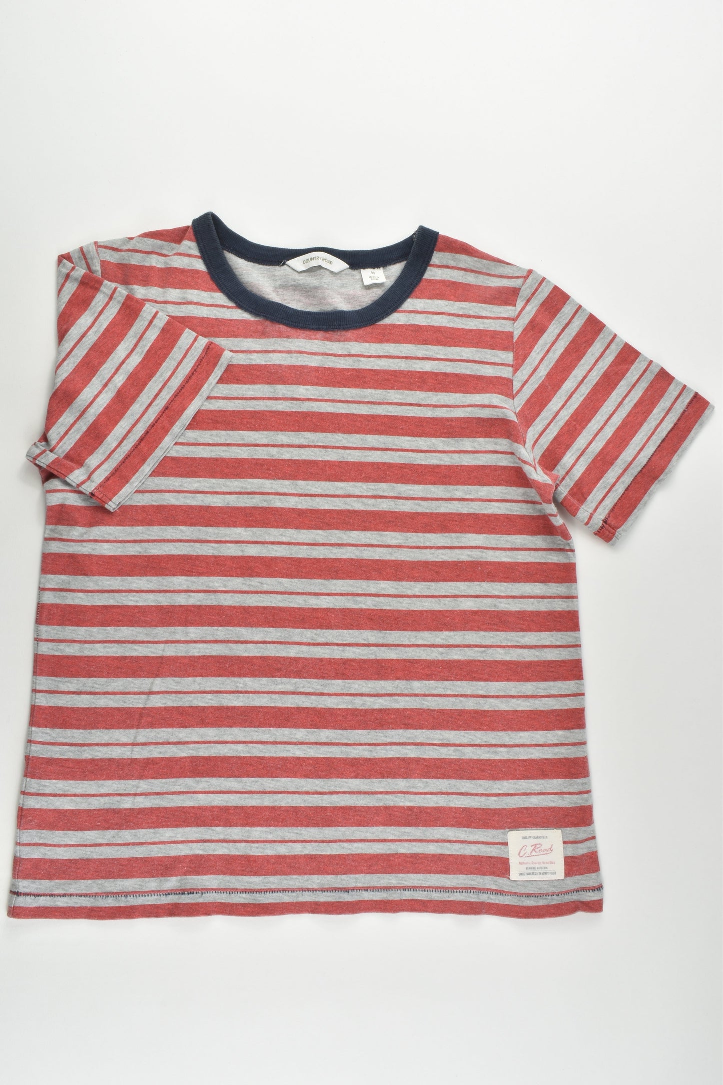Country Road Size 8 Striped T-shirt