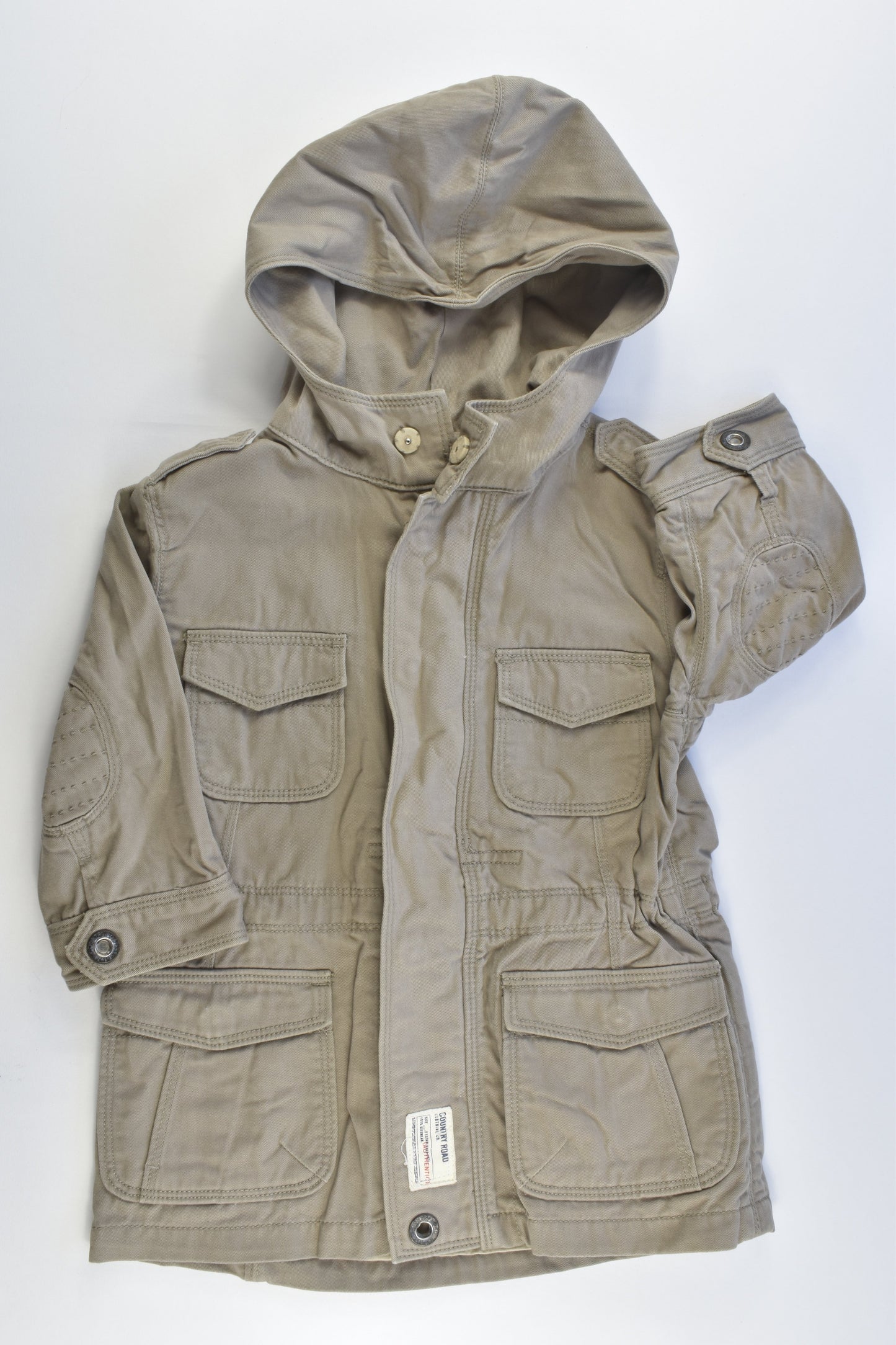Country Road Size approx 1-2 Hooded Jacket