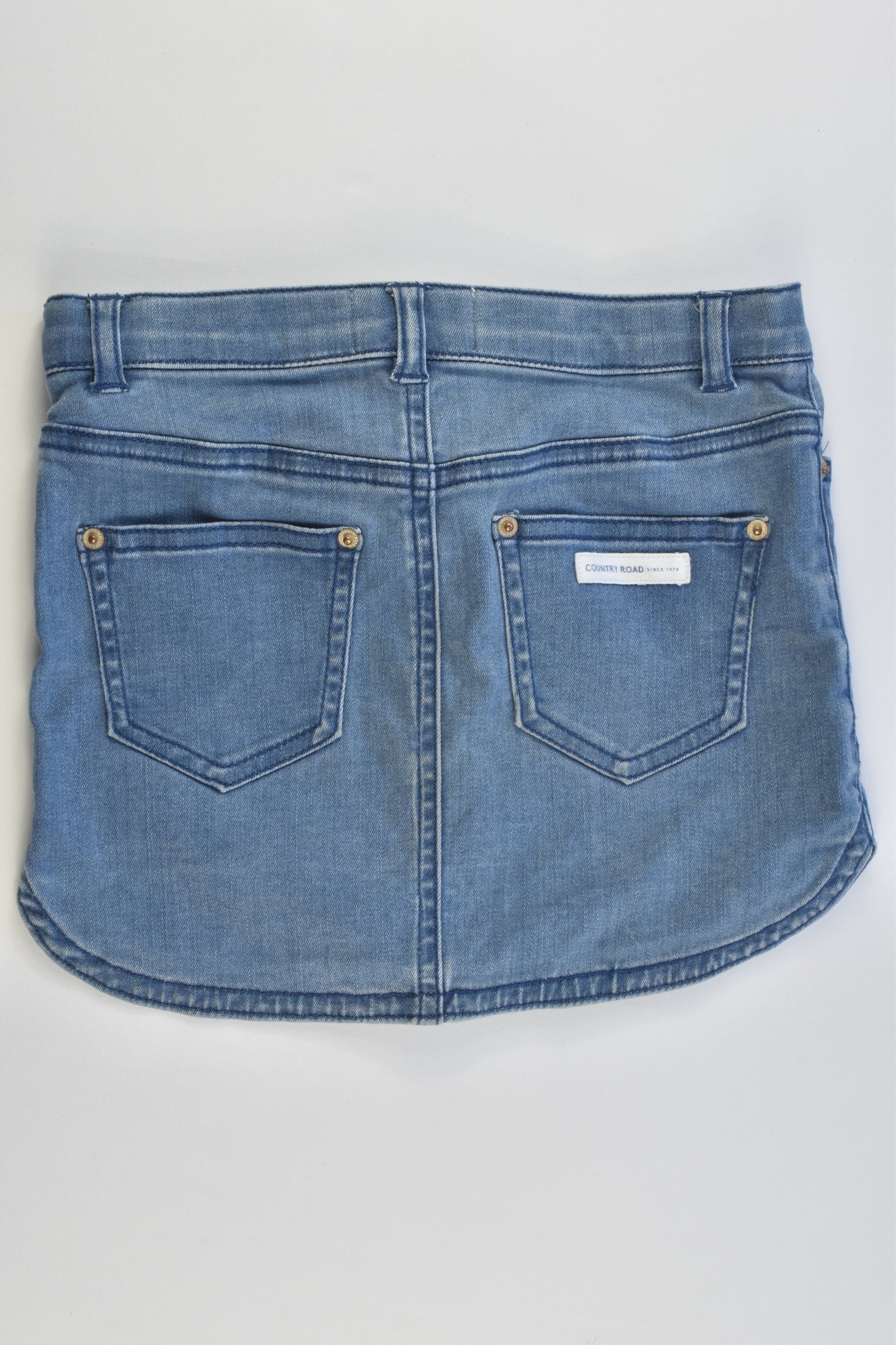 Country Road Size approx 6 Soft and Stretchy Denim Skirt