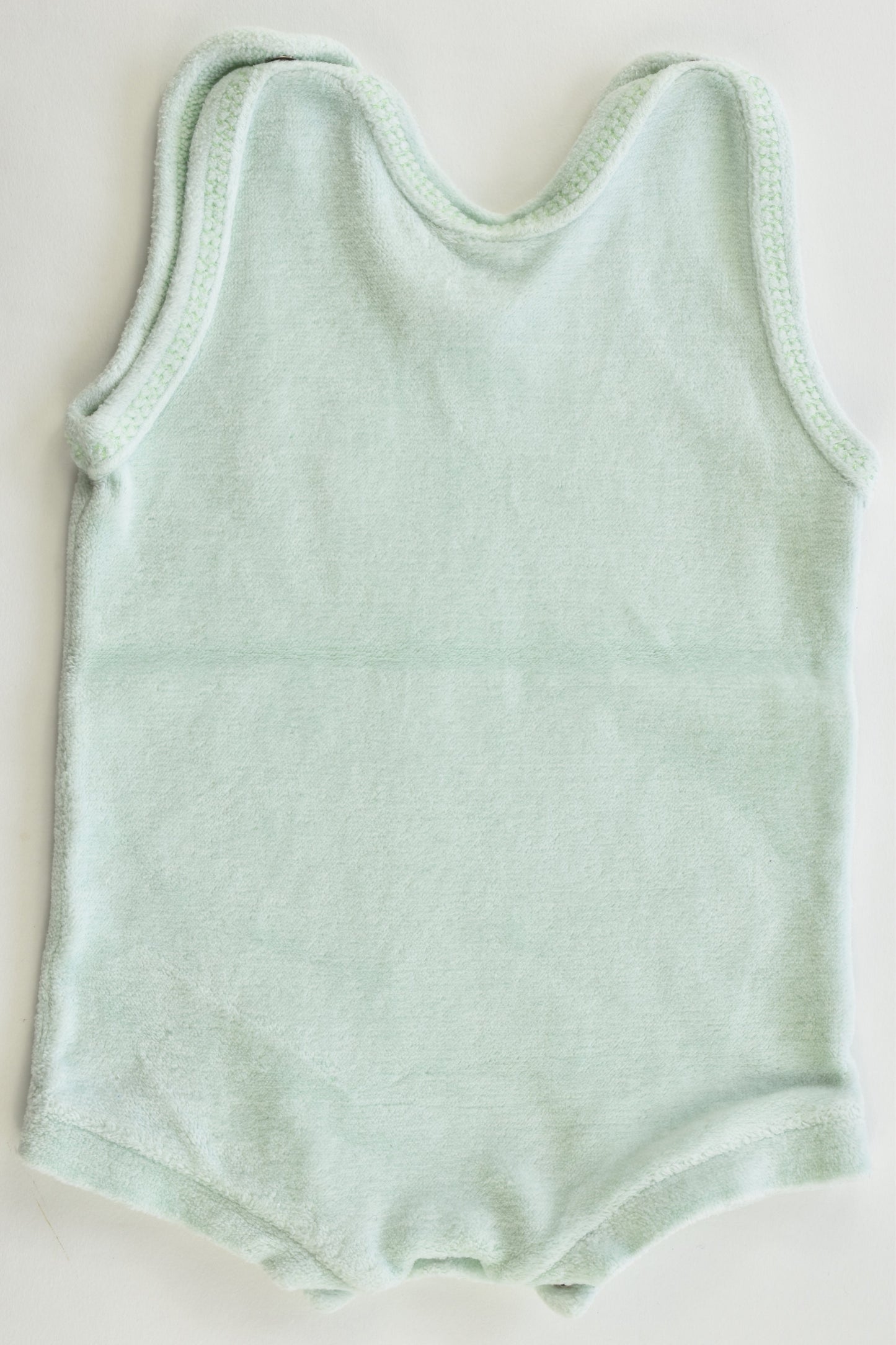 Création Stummer (Austria) Size 000 Vintage Velour Romper