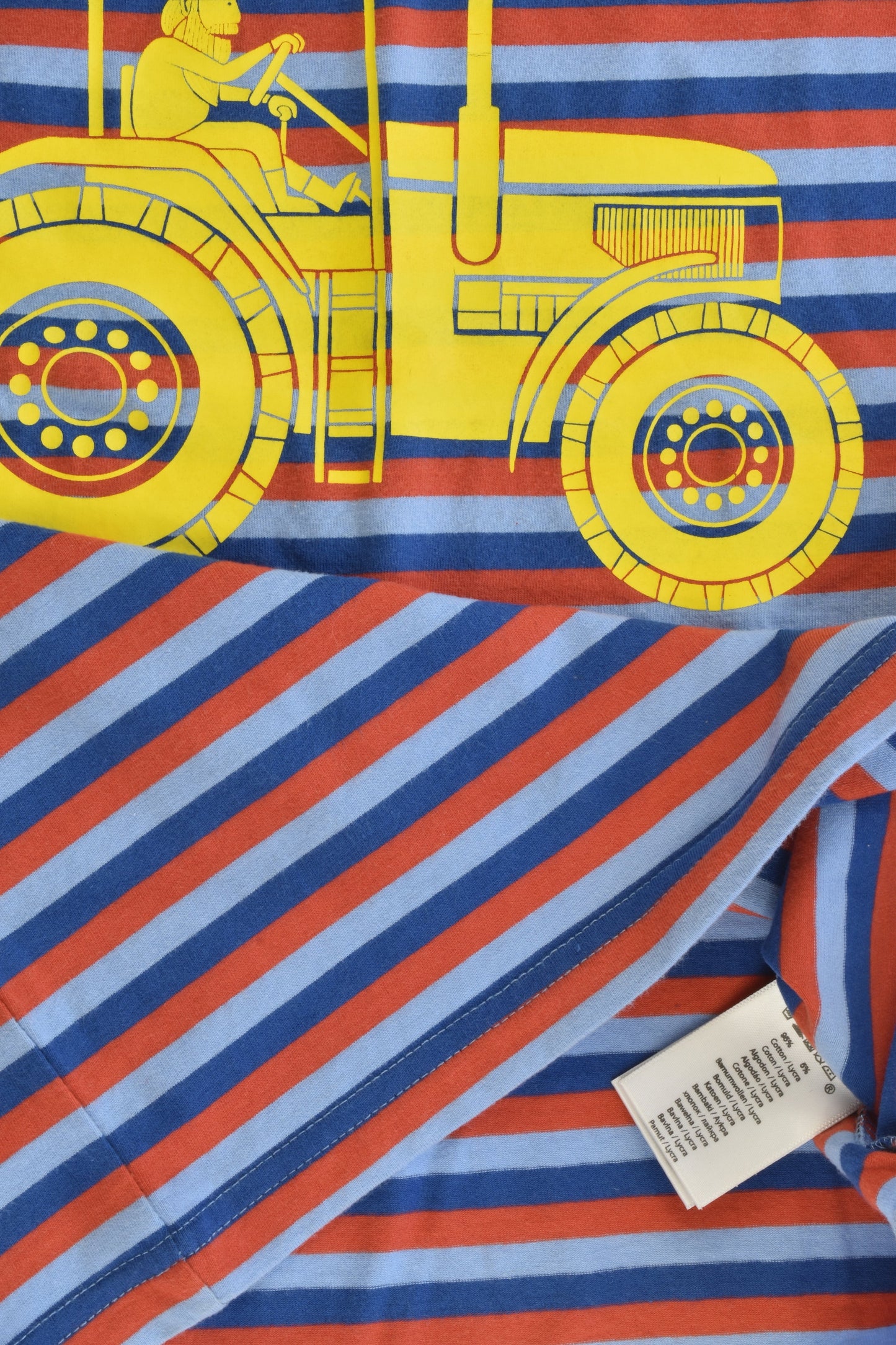 Danefae (Denmark) Size 5 Viking on Tractor T-shirt