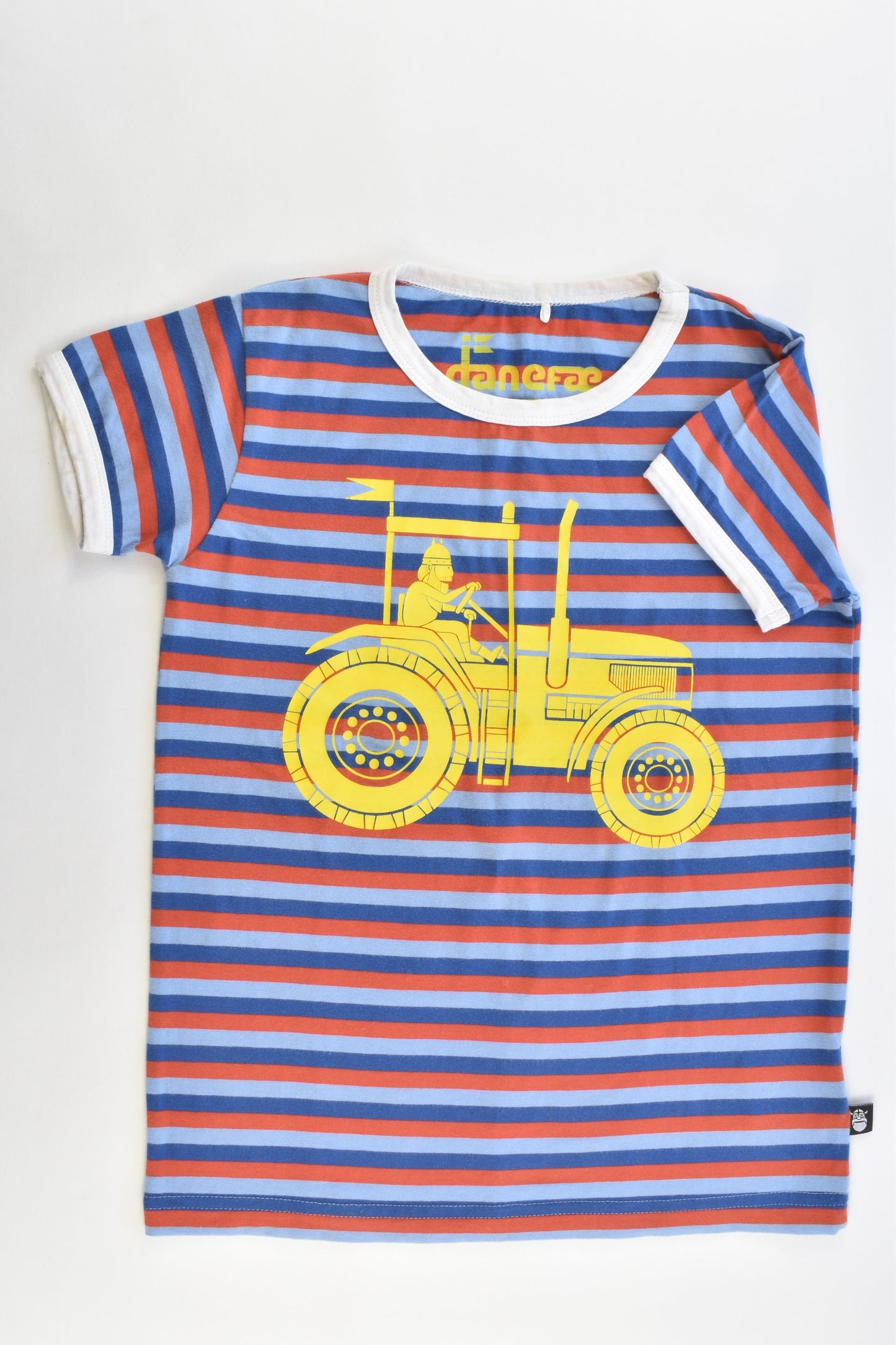 Danefae (Denmark) Size 5 Viking on Tractor T-shirt