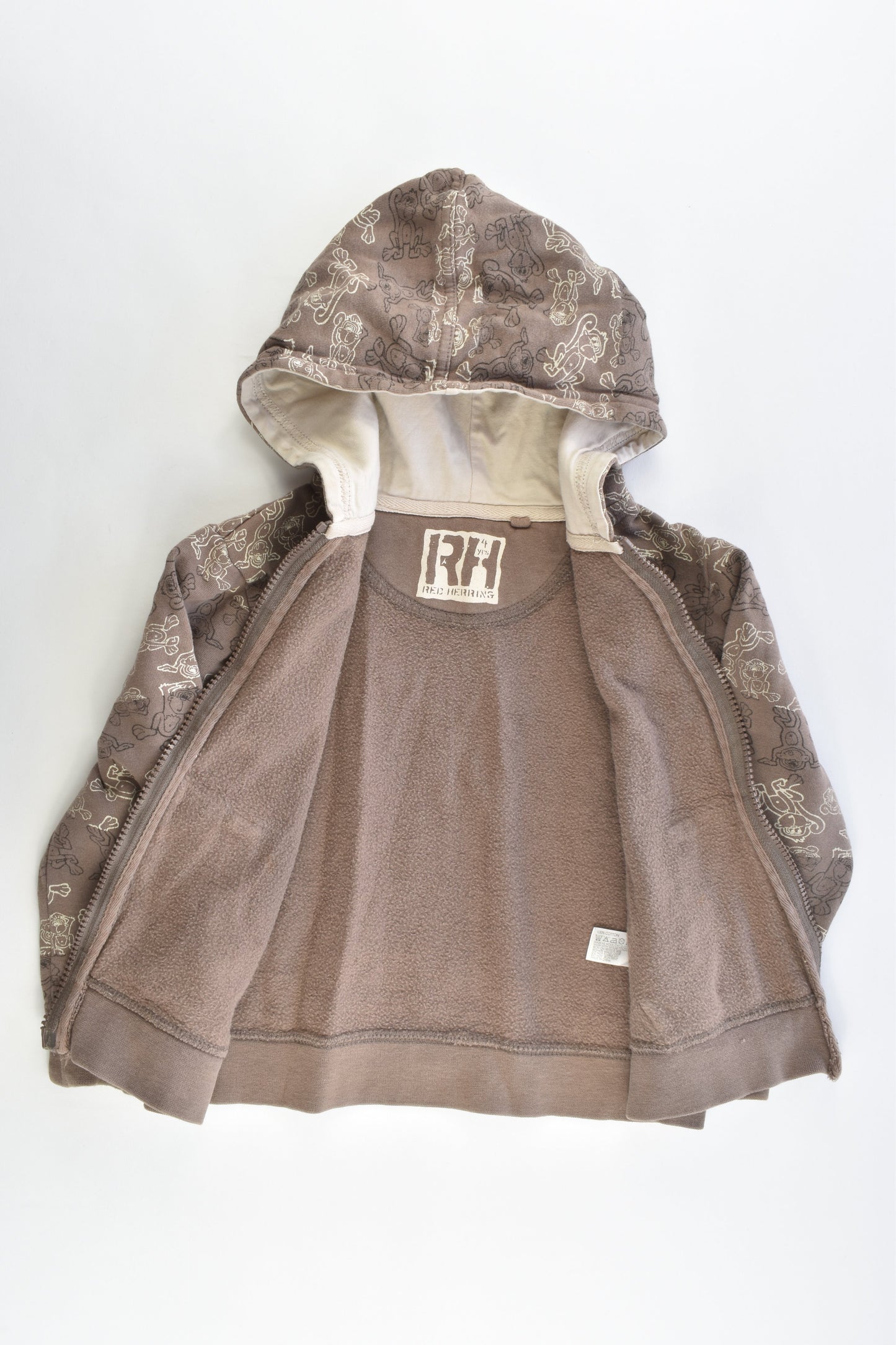 Debenhams Size 4 (104 cm) Monkey Hooded Jumper